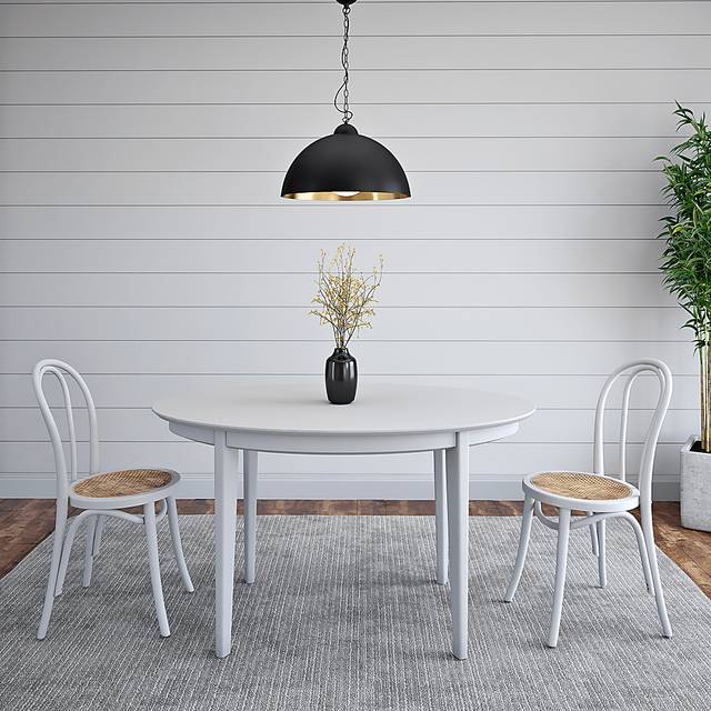 Ancrum White Dining Table - Thumbnail - Image 4