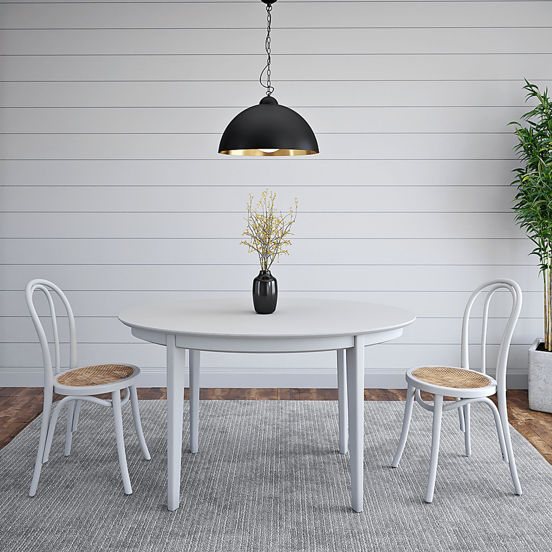 Ancrum White Dining Table - Image 4