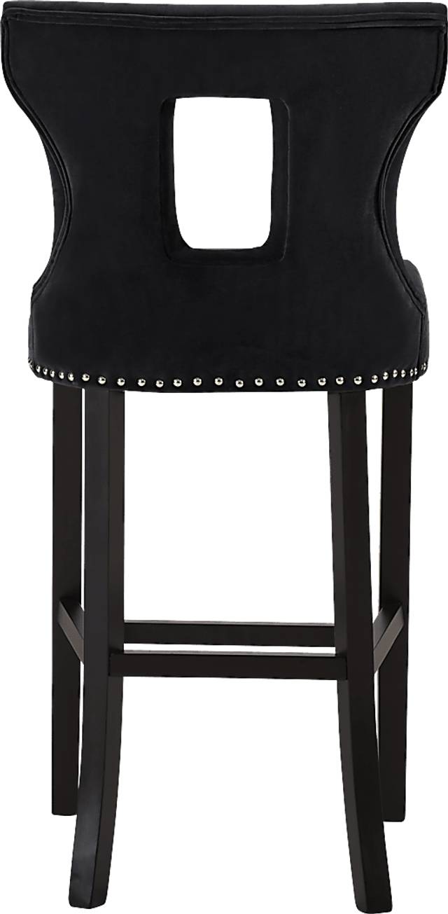 Andalasia Black Barstool - Thumbnail - Image 3