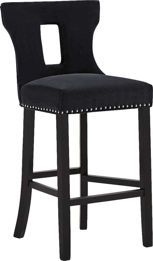 Andalasia Black Barstool - Thumbnail - Image 1