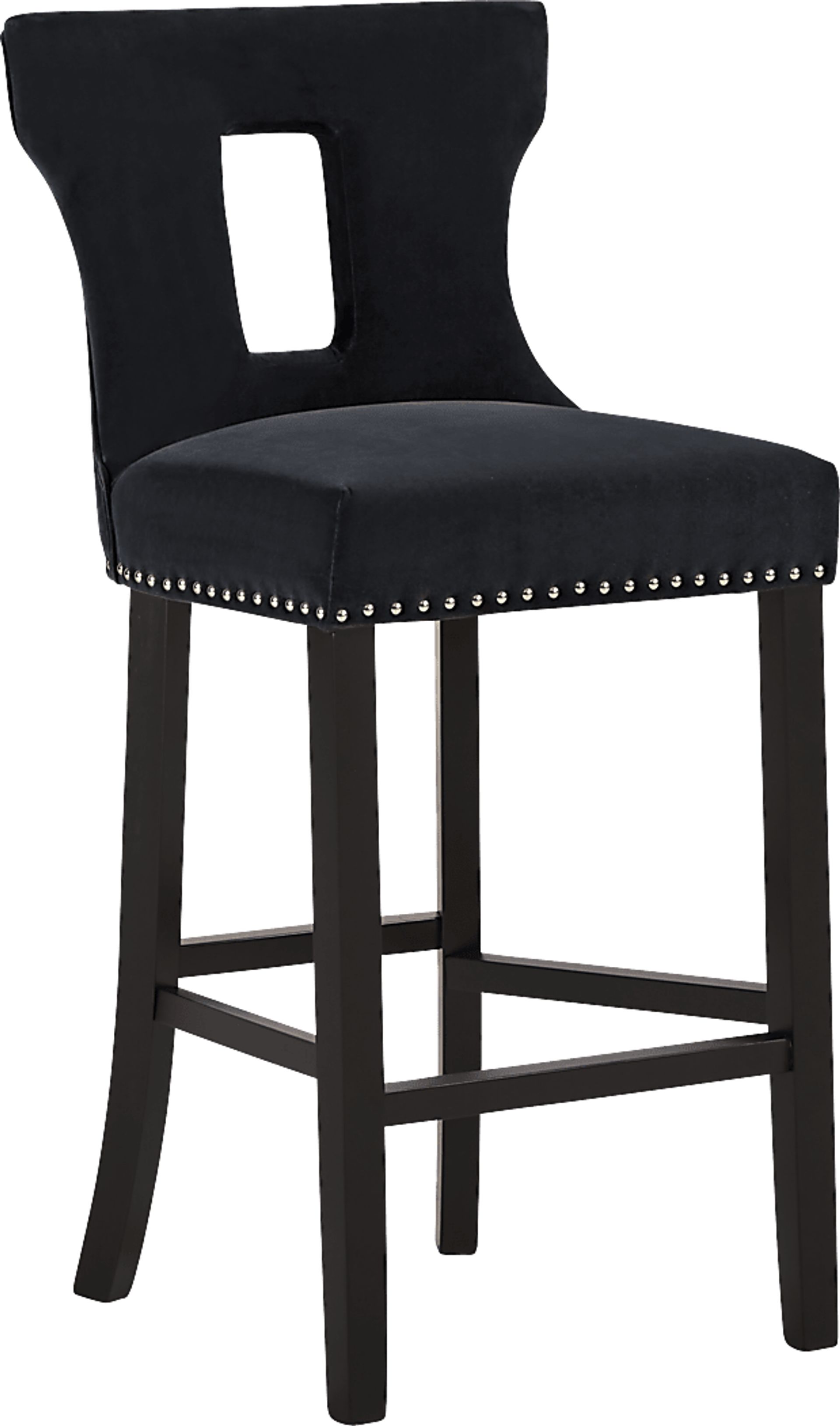 Andalasia Black Barstool - Image 1