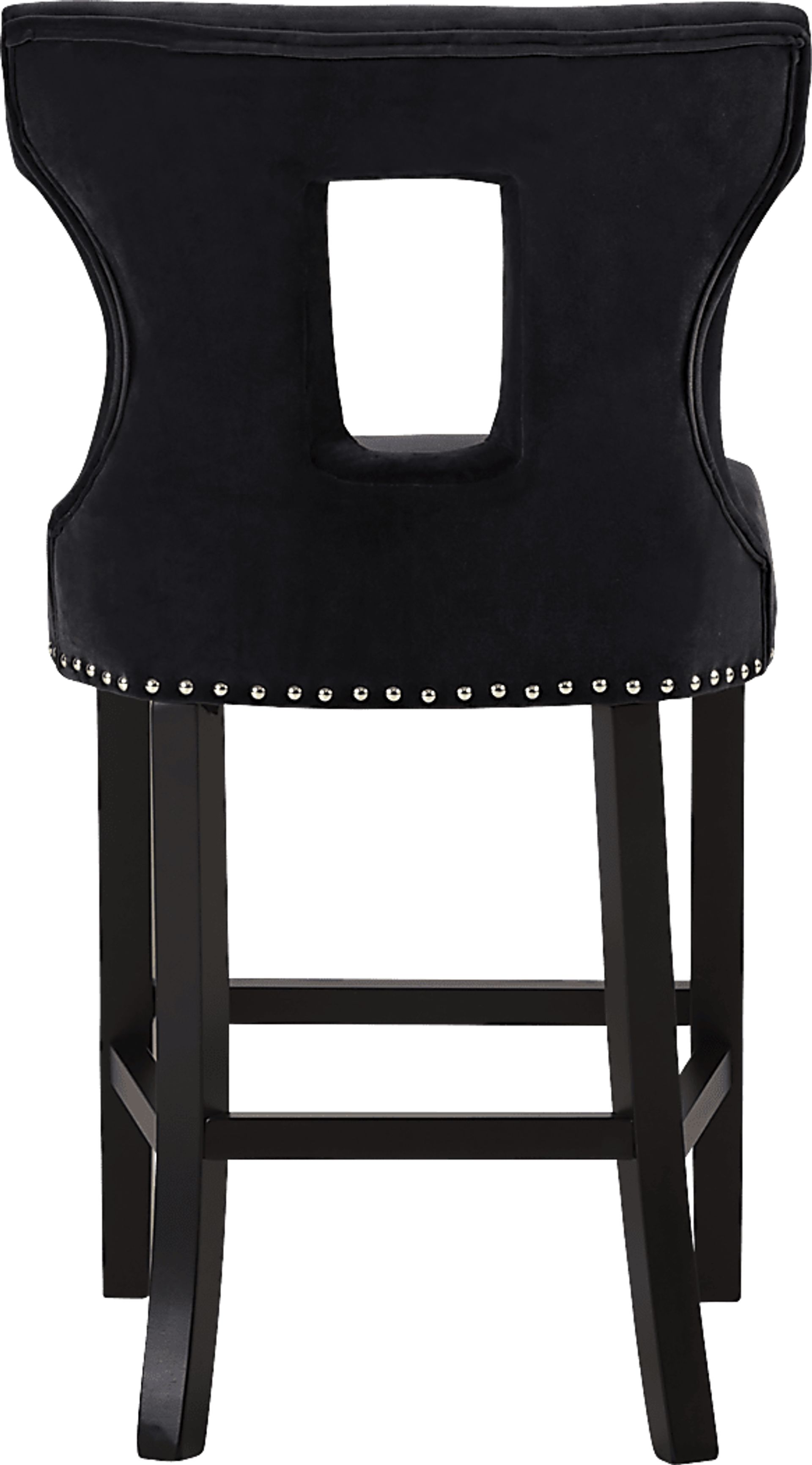 Andalasia Black Counter Height Stool - Image 3