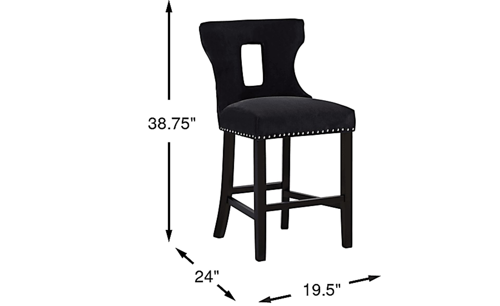 Dimension Image. Please refer to the Dimension Tab on this page for dimension details.