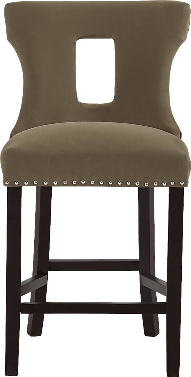 Andalasia Brown Counter Height Stool - Thumbnail - Image 2