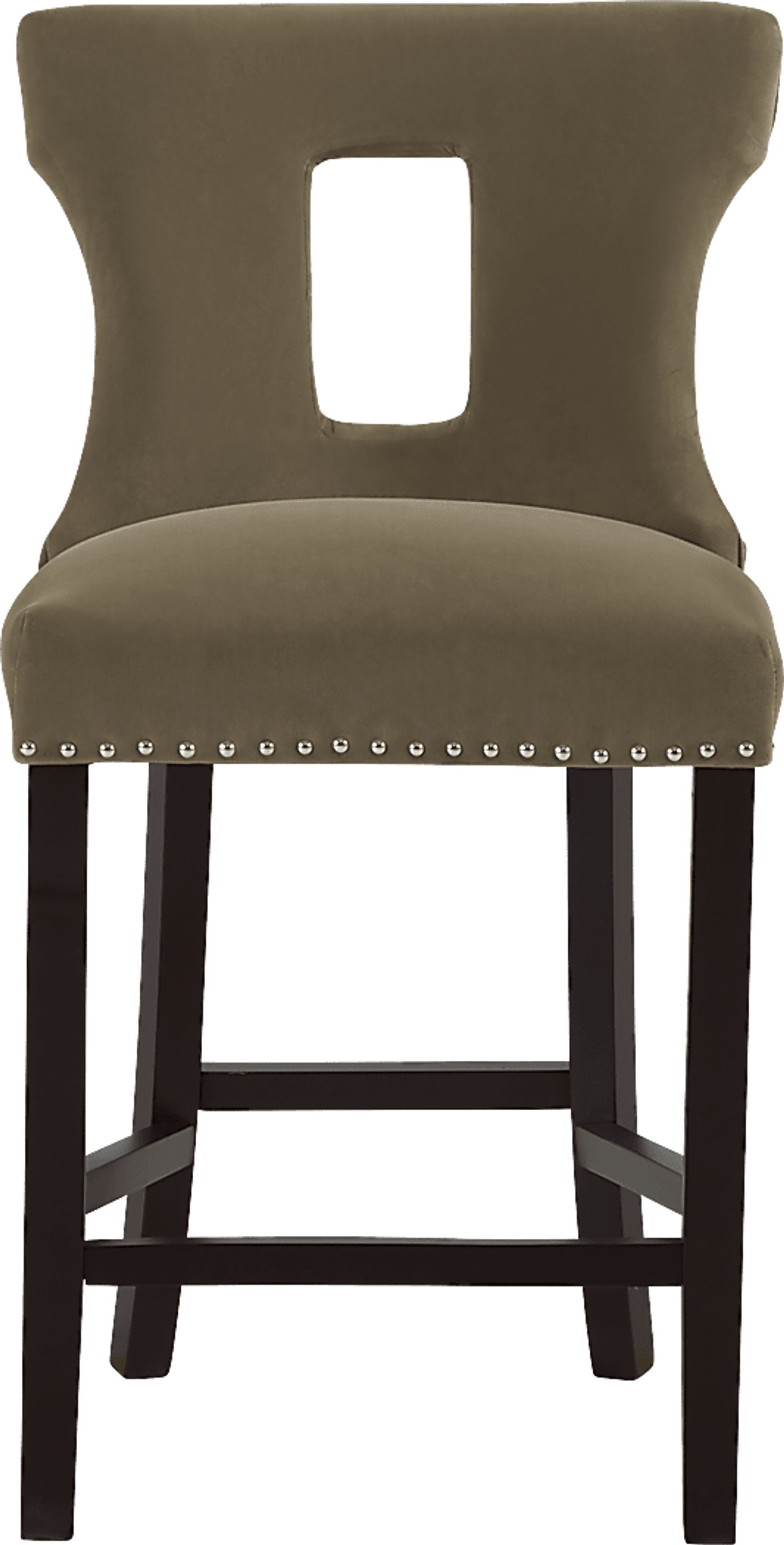 Andalasia Brown Counter Height Stool - Image 2