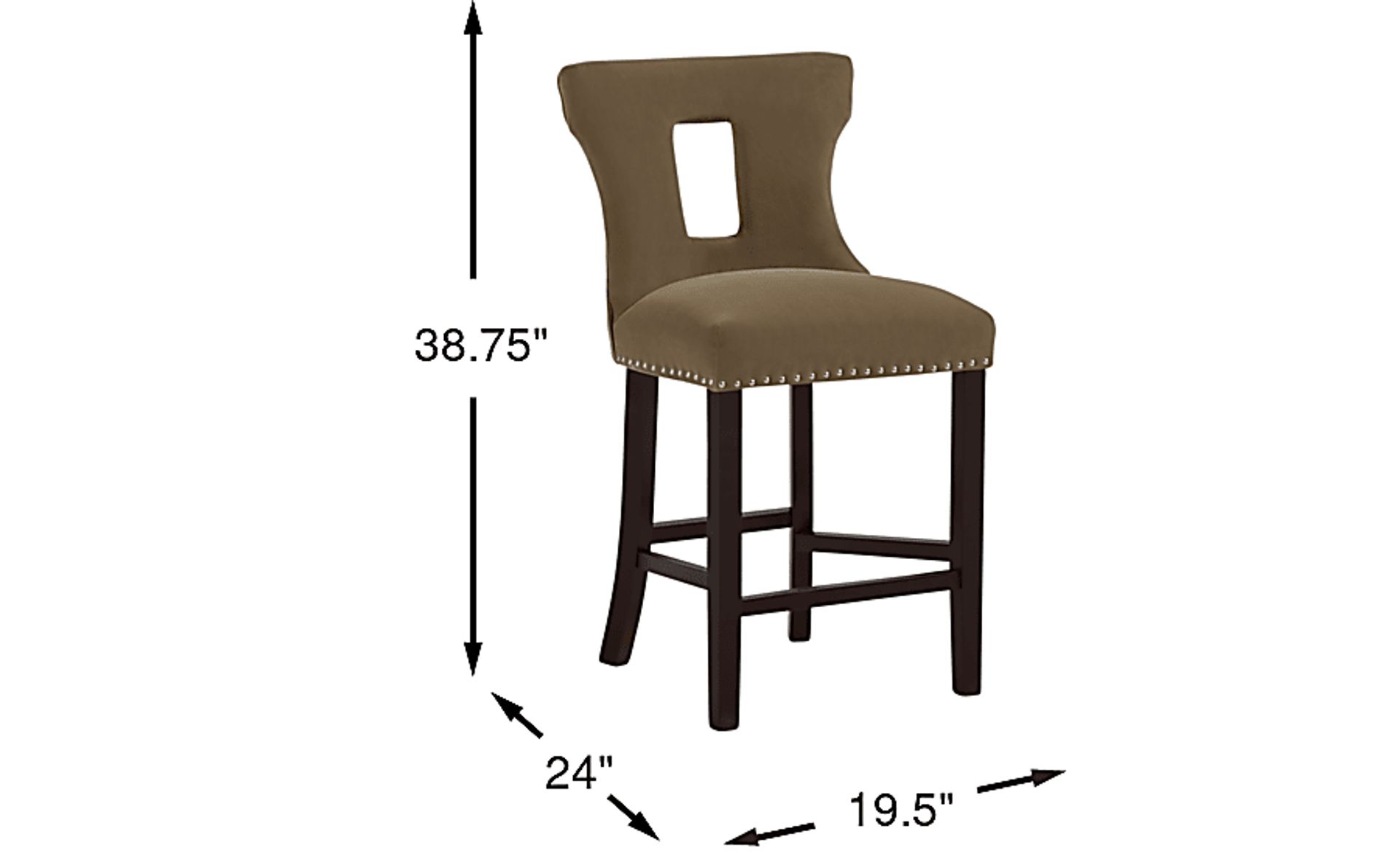 Dimension Image. Please refer to the Dimension Tab on this page for dimension details.