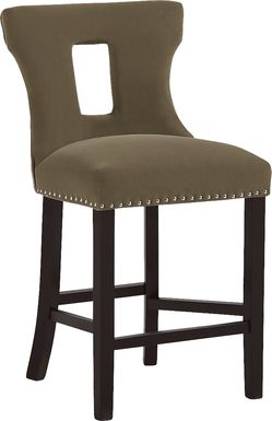Andalasia Brown Counter Height Stool