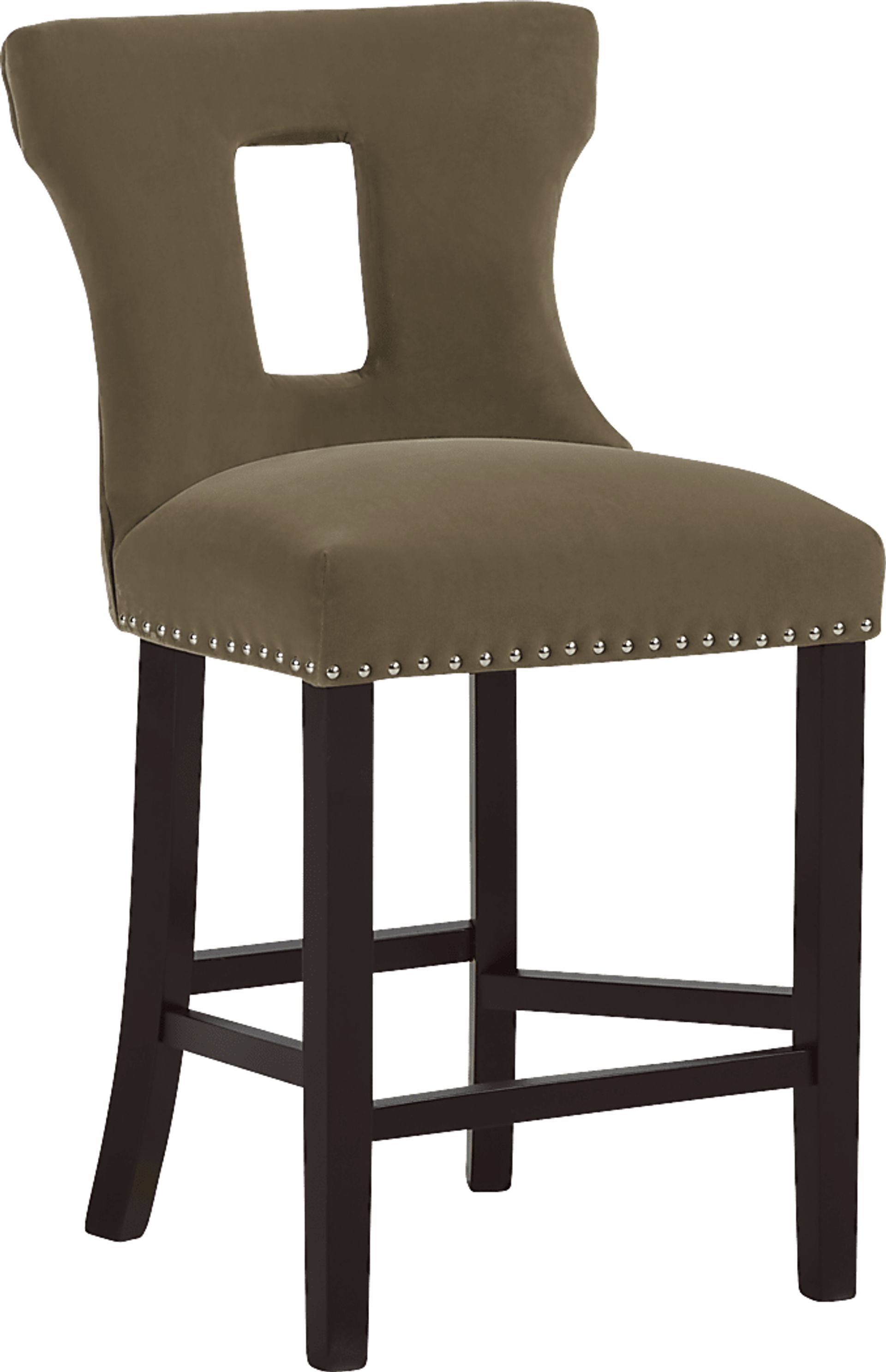 Andalasia Brown Counter Height Stool - Image 1