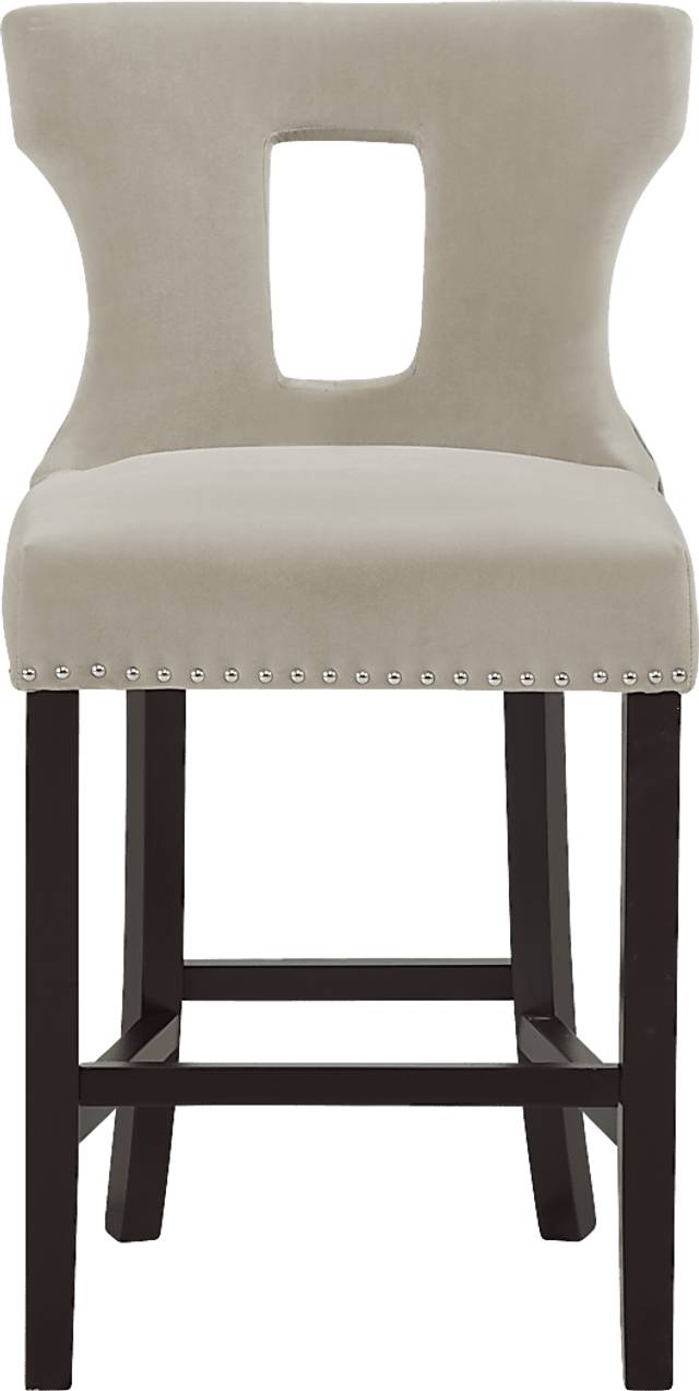 Andalasia Cream Counter Height Stool - Thumbnail - Image 2