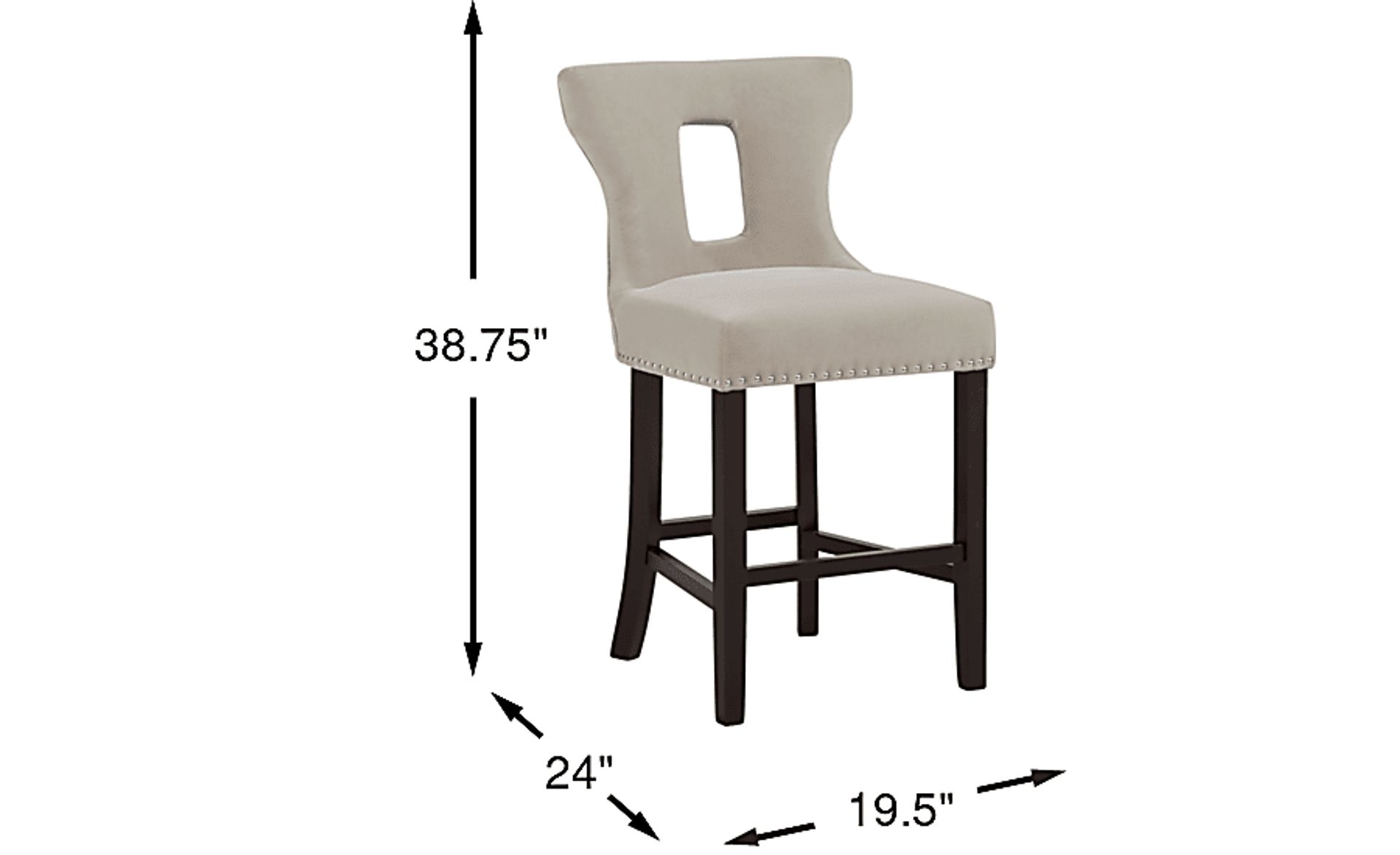 Dimension Image. Please refer to the Dimension Tab on this page for dimension details.