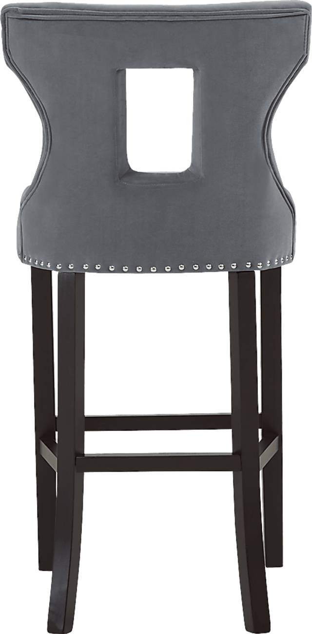 Andalasia Gray Barstool - Thumbnail - Image 3