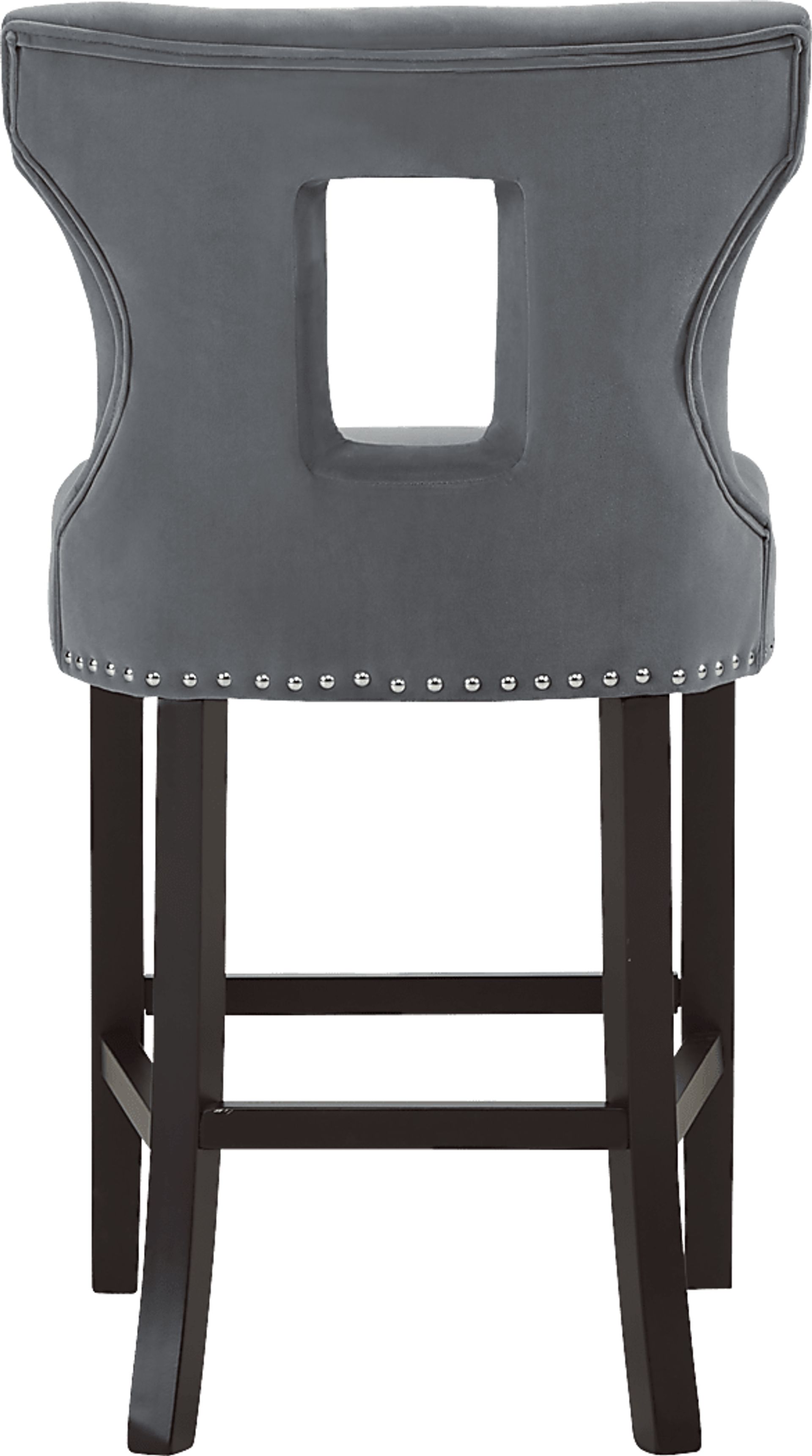 Andalasia Gray Counter Height Stool - Image 3
