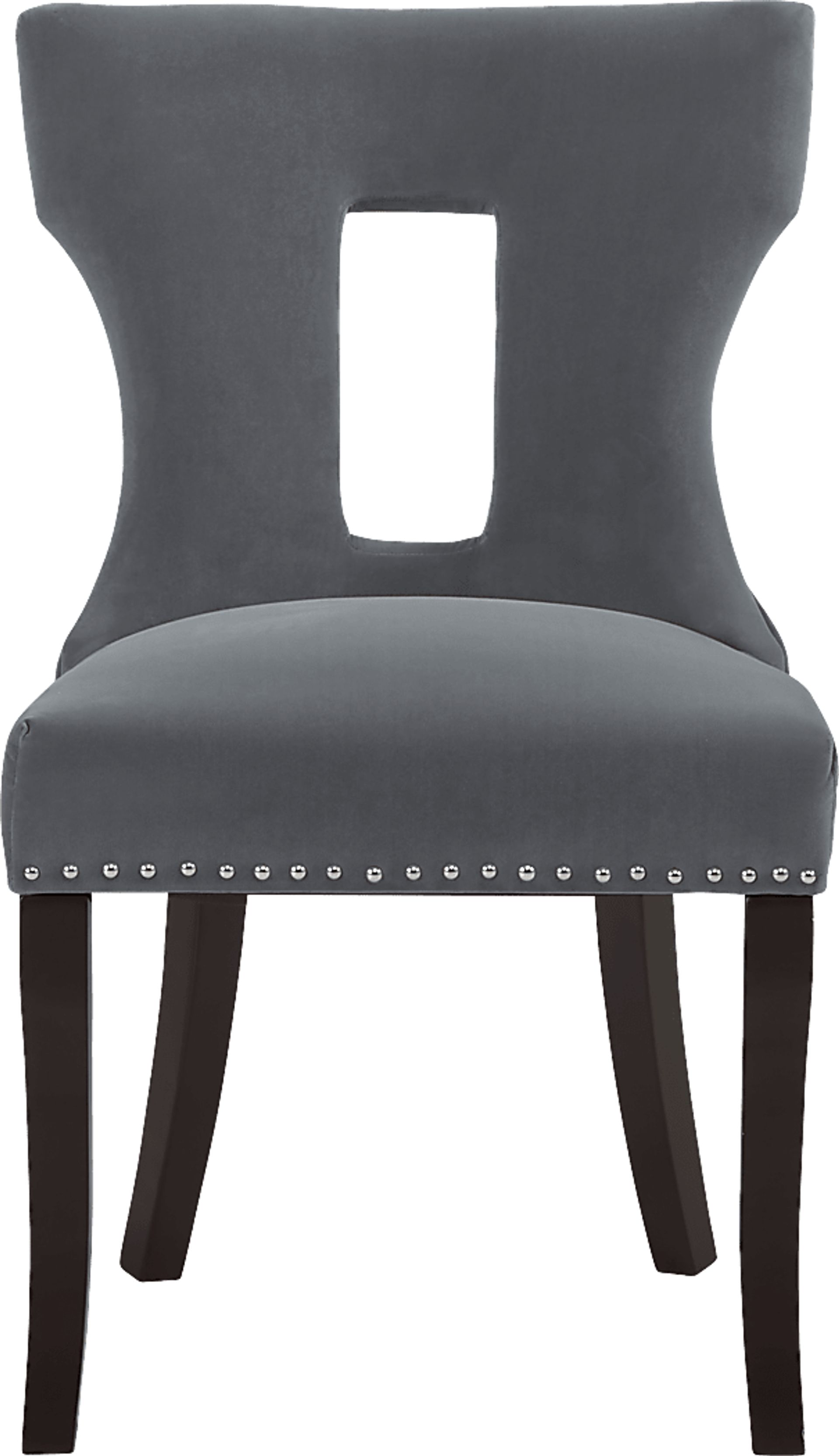 Andalasia Gray Side Chair - Image 2