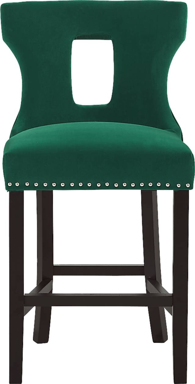 Andalasia Green Counter Height Stool - Thumbnail - Image 2