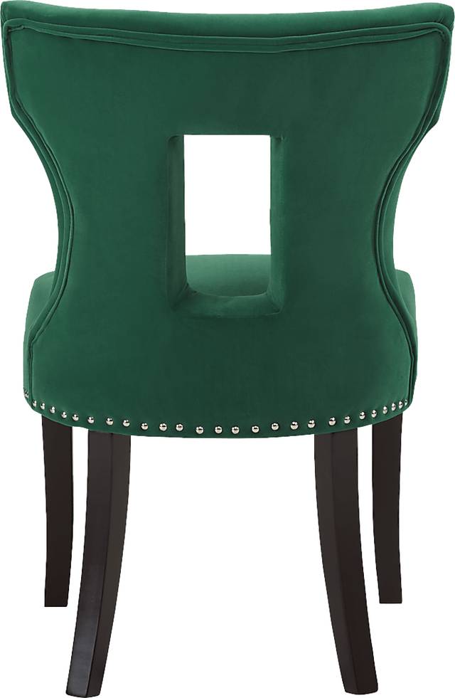Andalasia Green Side Chair - Thumbnail - Image 3