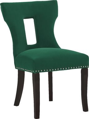 Andalasia Green Side Chair