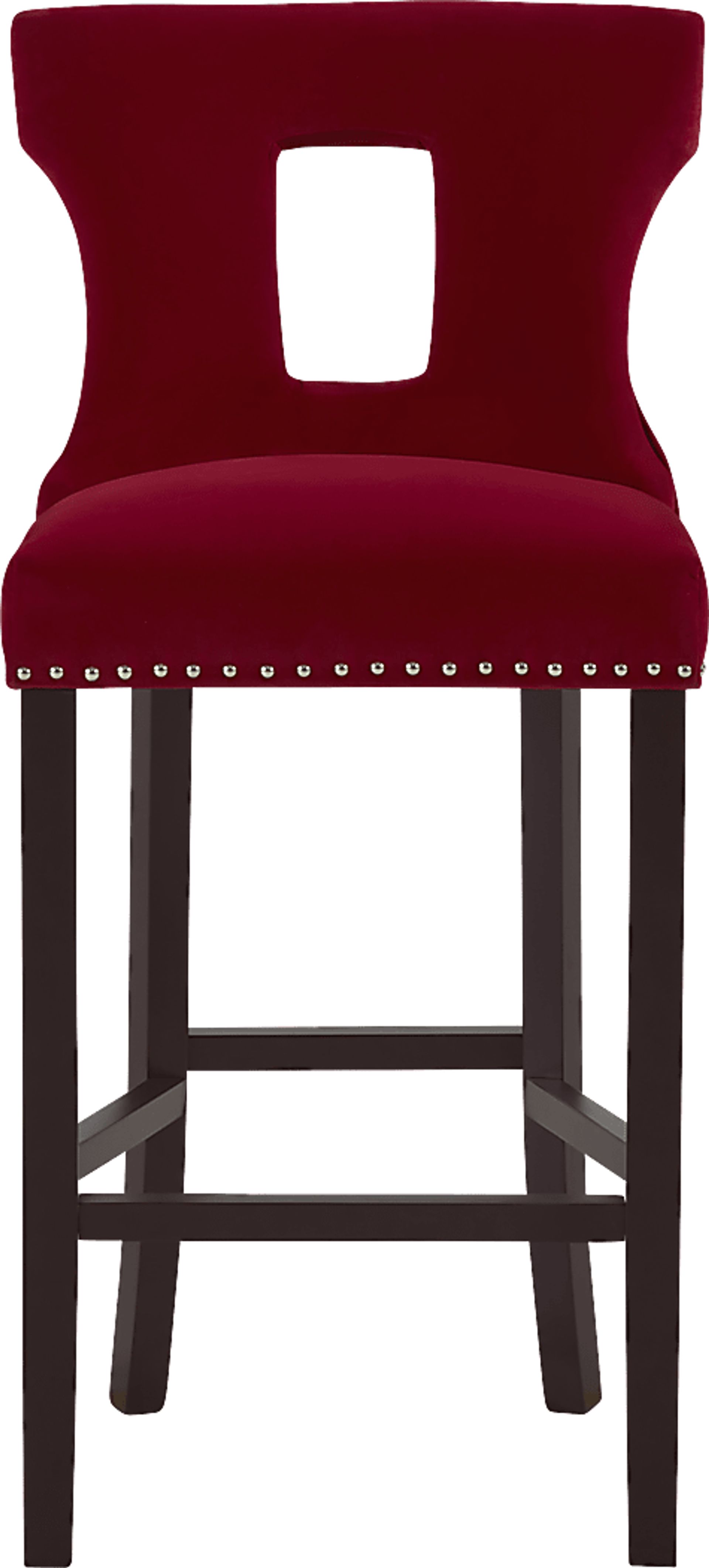 Andalasia Red Barstool - Image 2