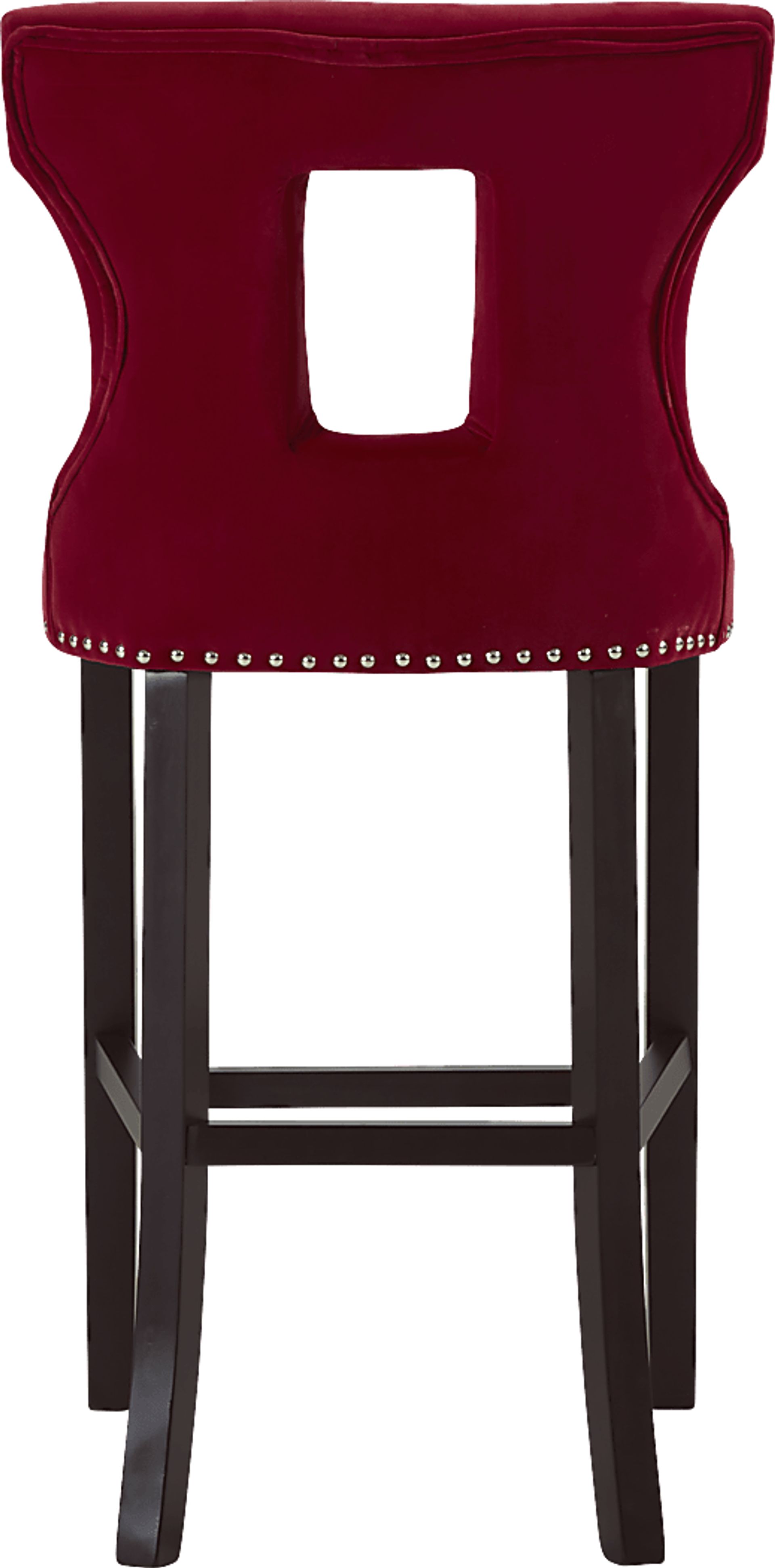 Andalasia Red Barstool - Image 3