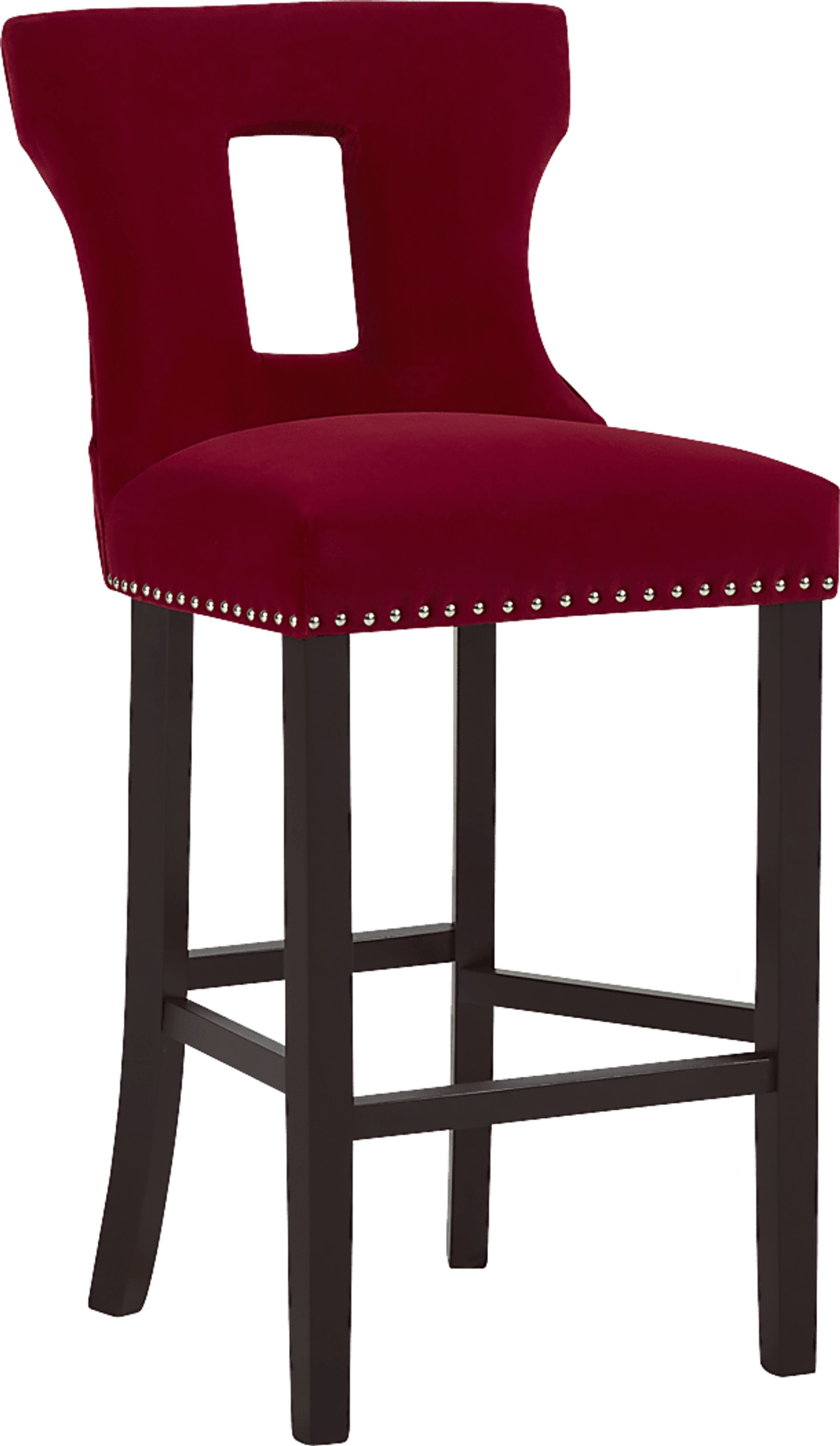 Andalasia Red Barstool - Image 1