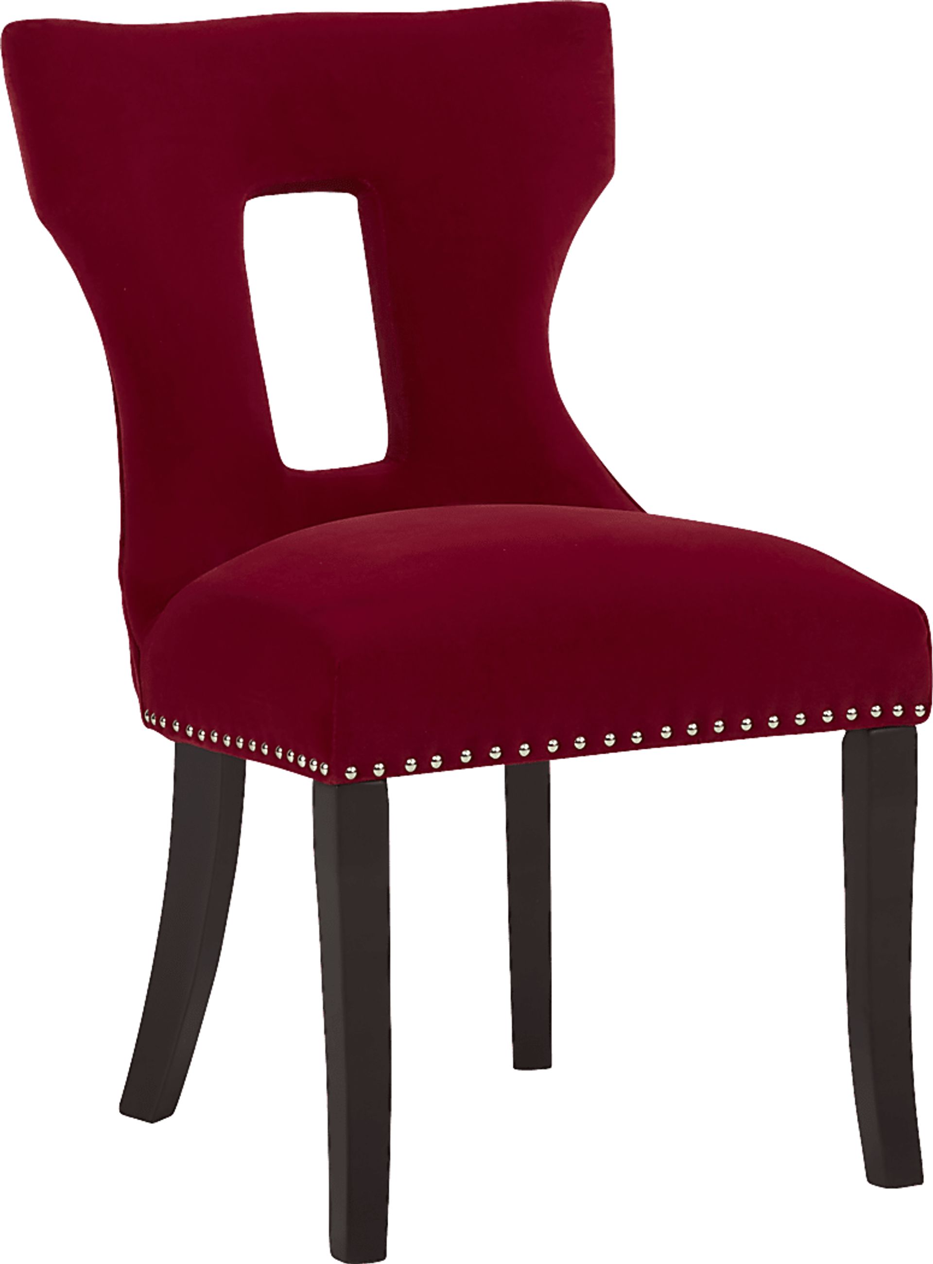 Andalasia Red Side Chair - Image 1