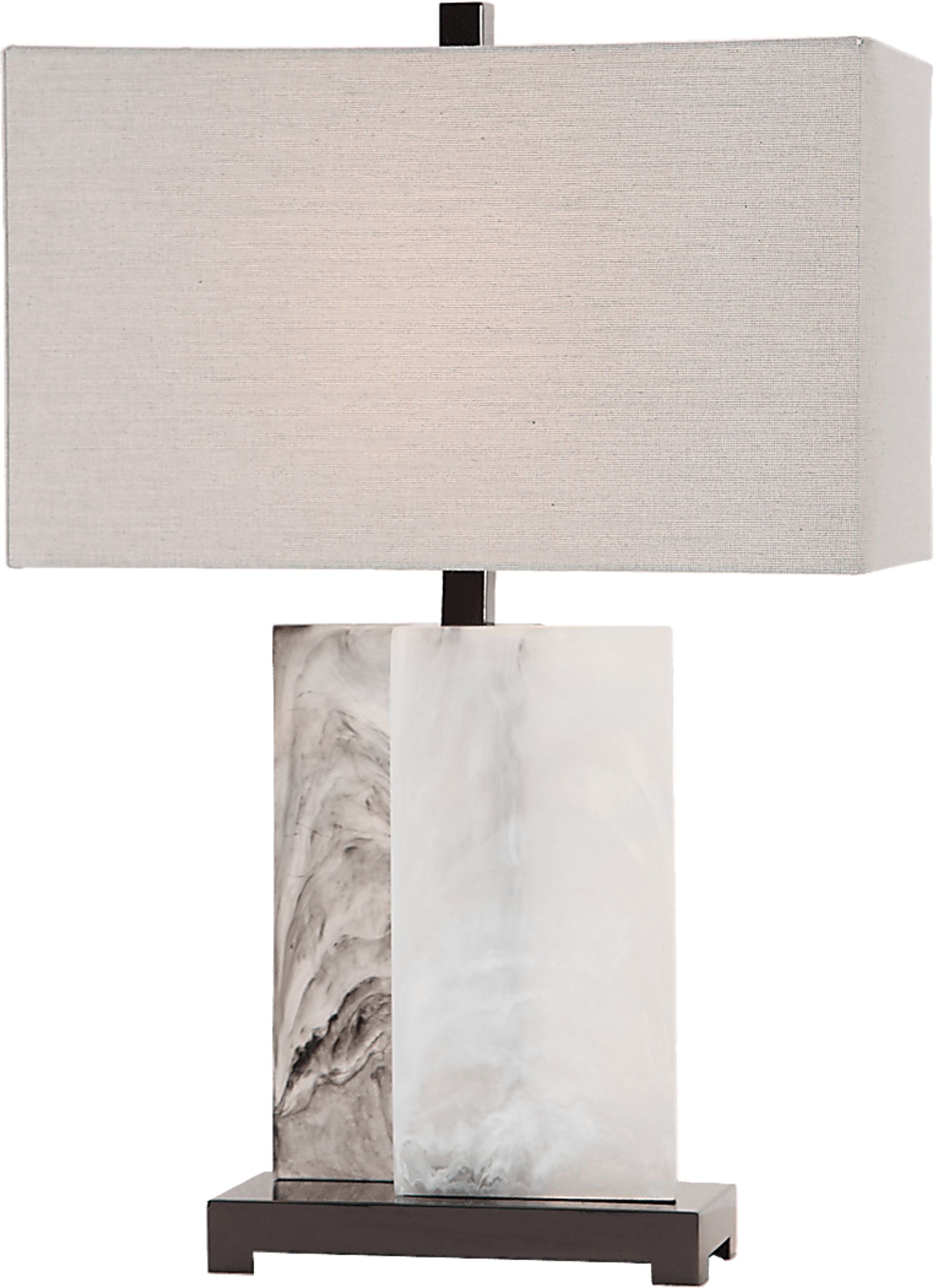 Andea Cay White Lamp - Image 1