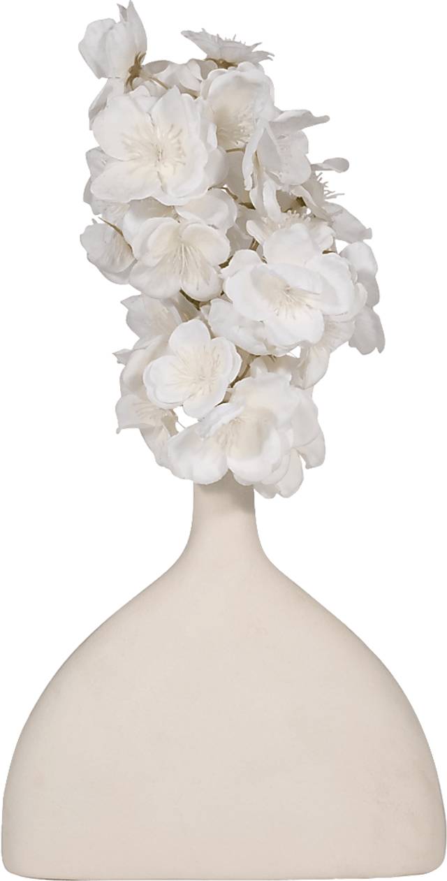 Andele Beige 7 in. Vase - Thumbnail - Image 2