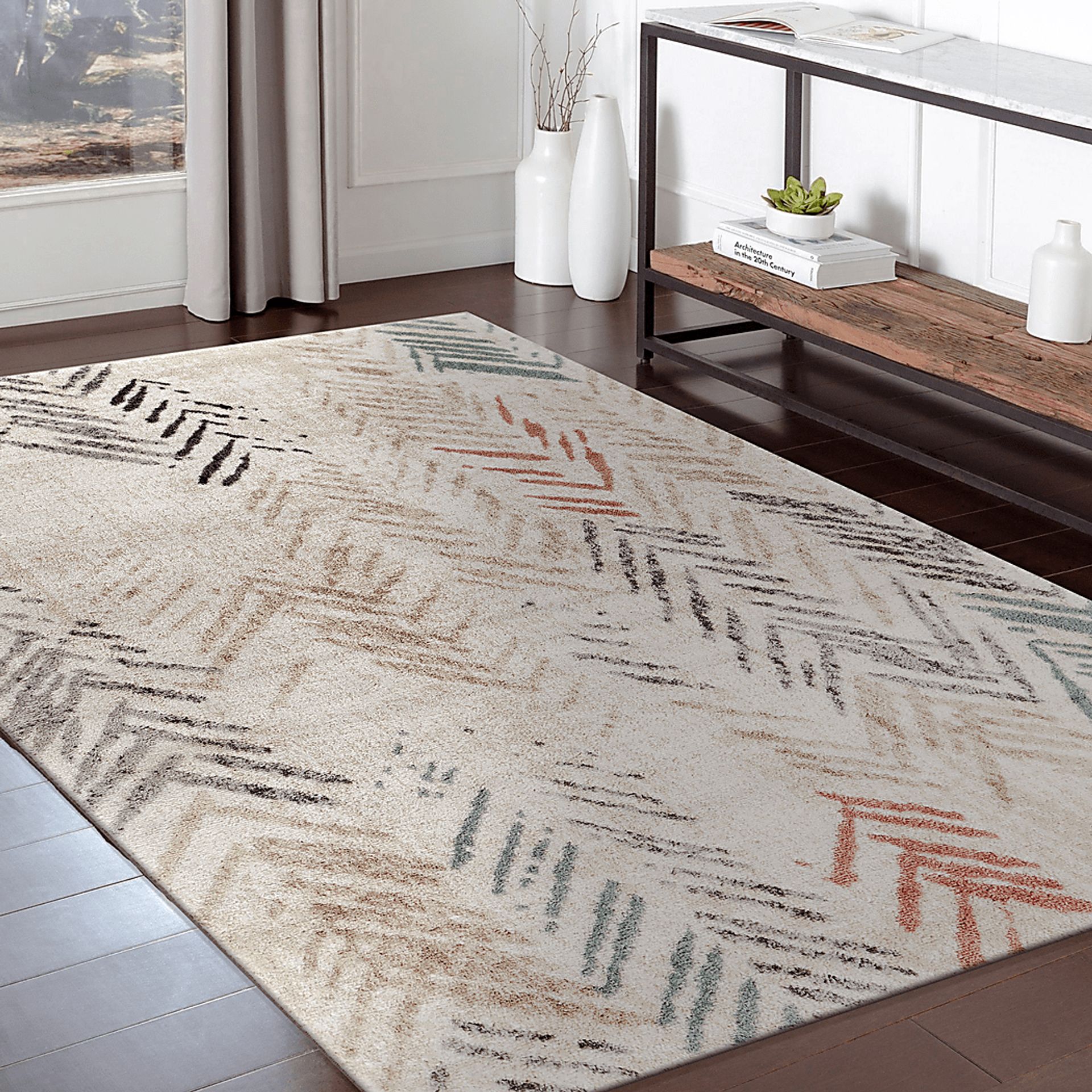 Andelios Beige 5'2 x 7'2 Rug - Image 2