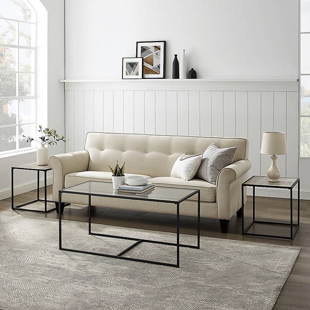 Andelle Gray Nesting Cocktail Table, Set of 3 - Thumbnail - Image 4