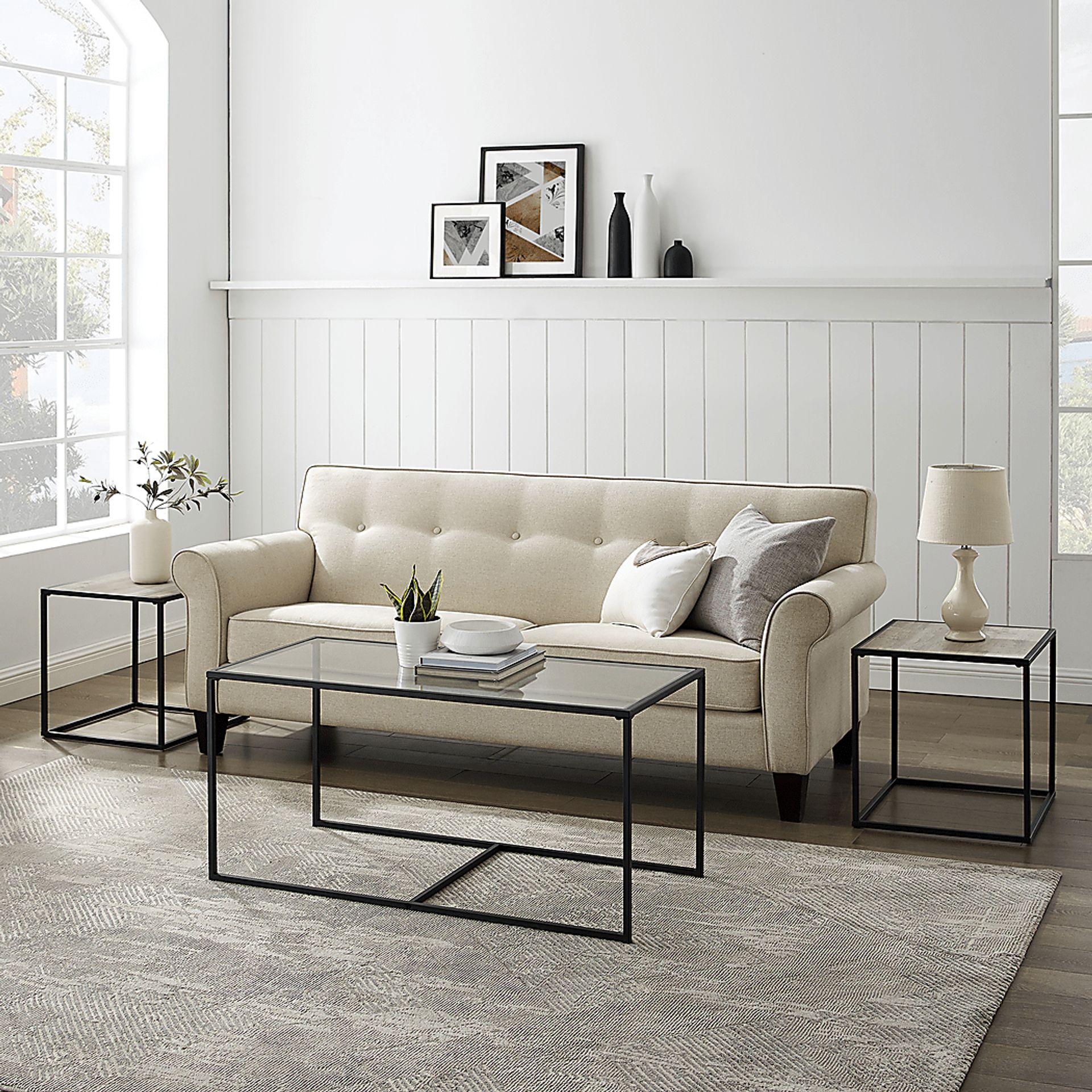 Andelle Gray Nesting Cocktail Table, Set of 3 - Image 4