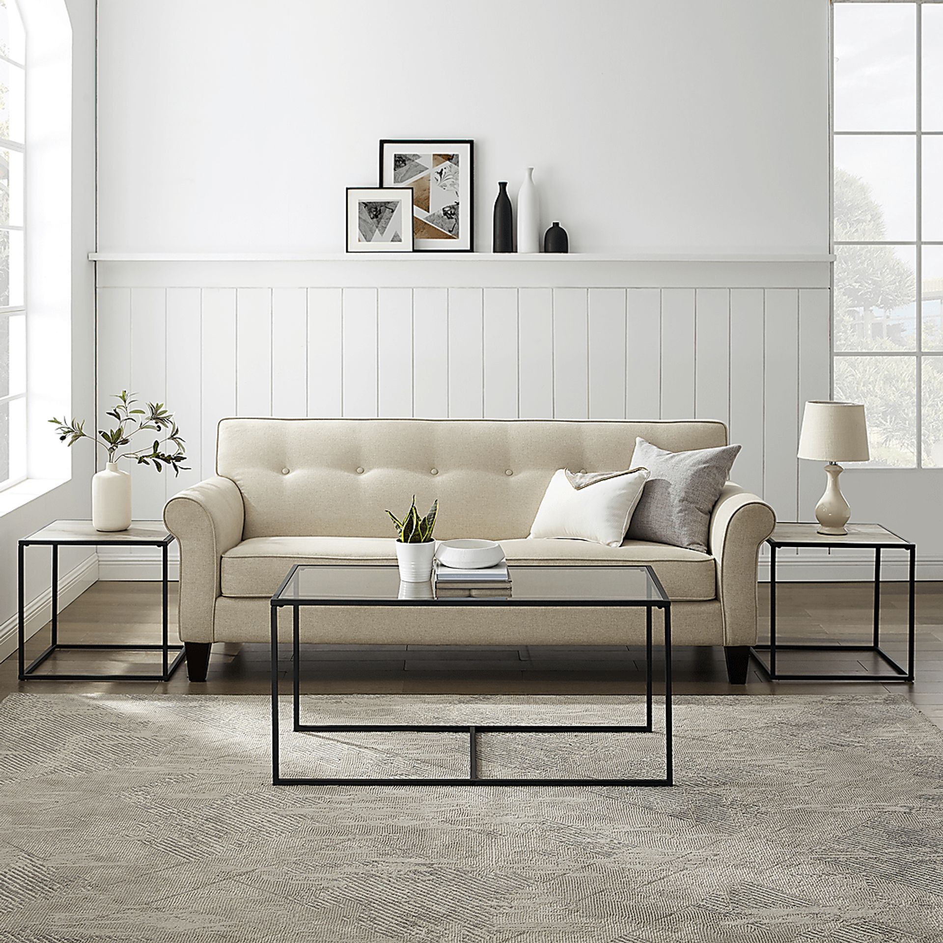 Andelle Gray Nesting Cocktail Table, Set of 3 - Image 5