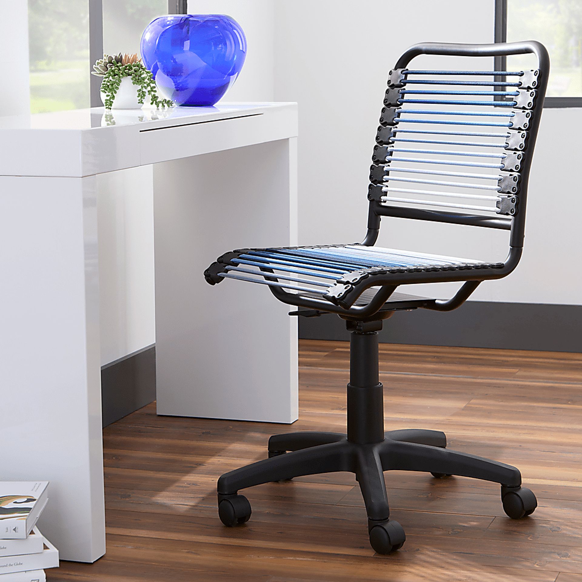 Andenes I Blue Office Chair - Image 2