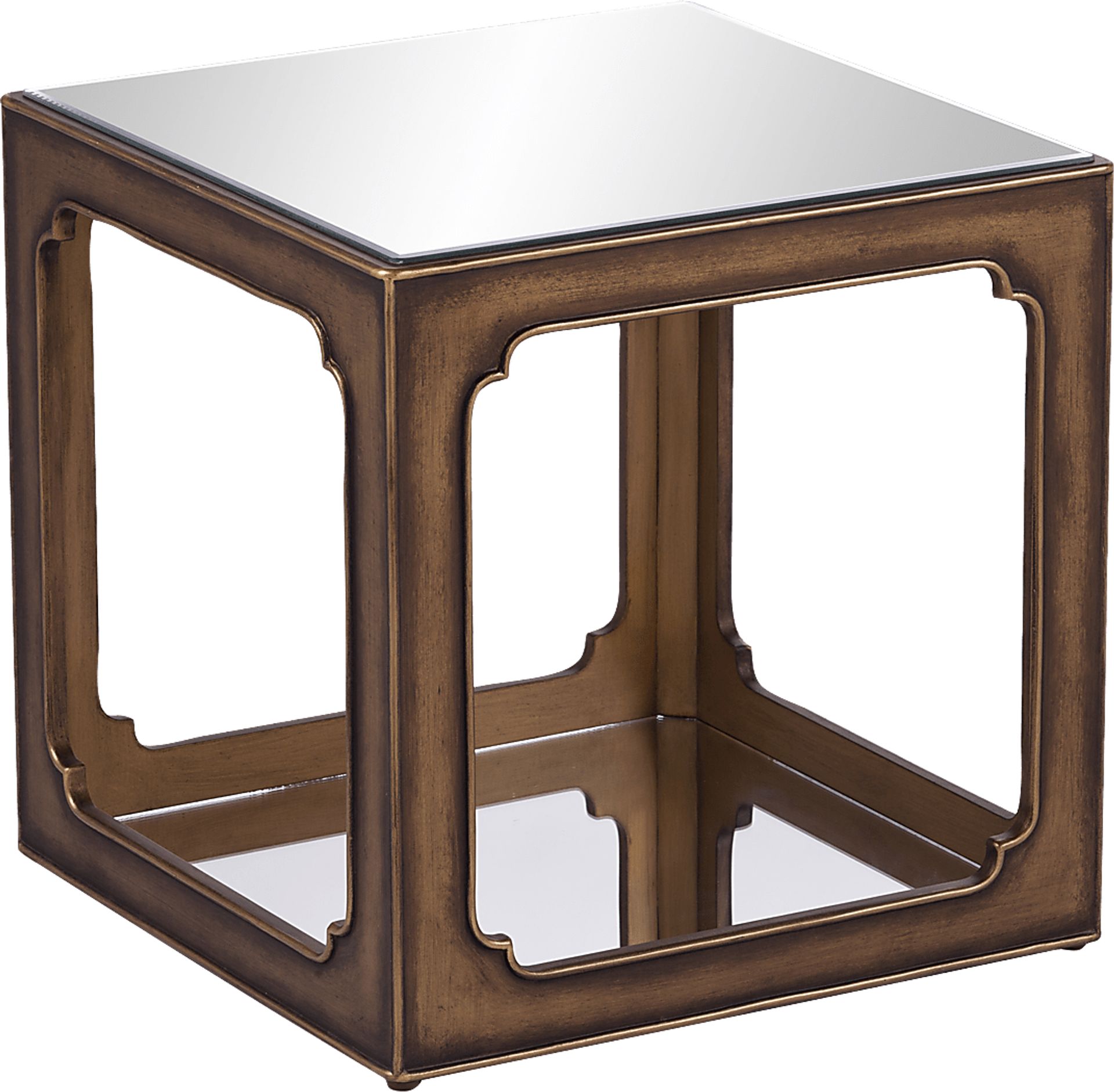 Andenwood Brass Accent Table - Image 1