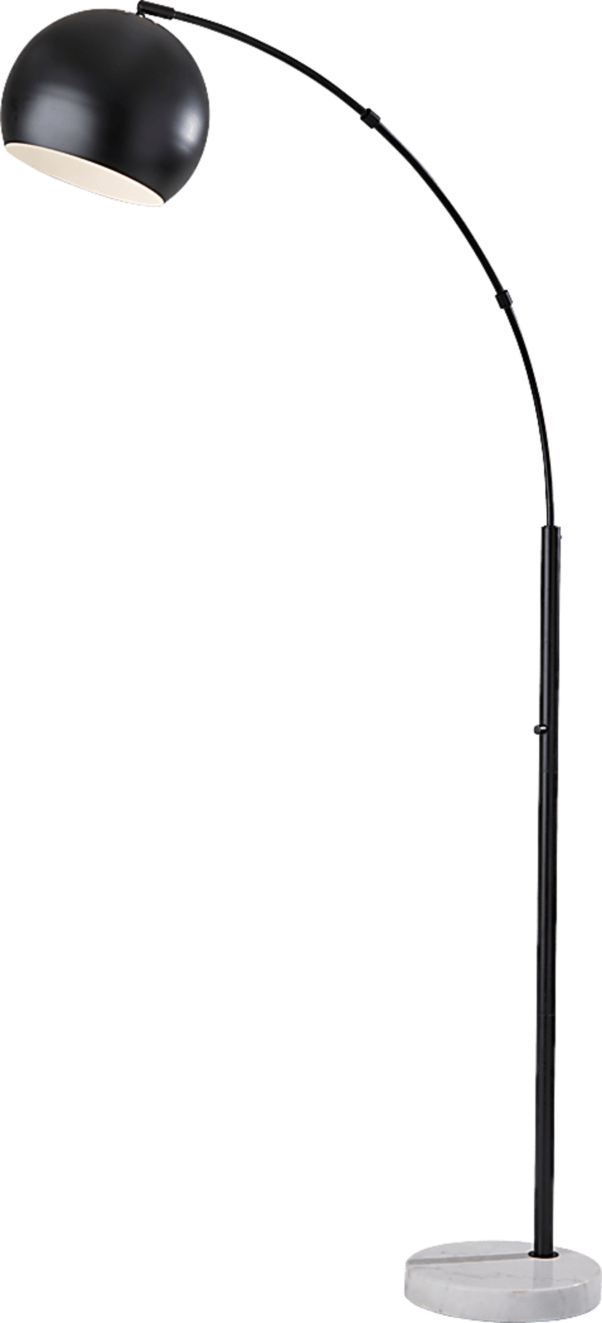 Andes Way Black Floor Lamp - Image 1