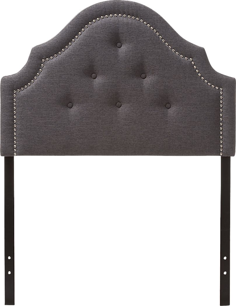 Andicei Dark Gray Twin Headboard