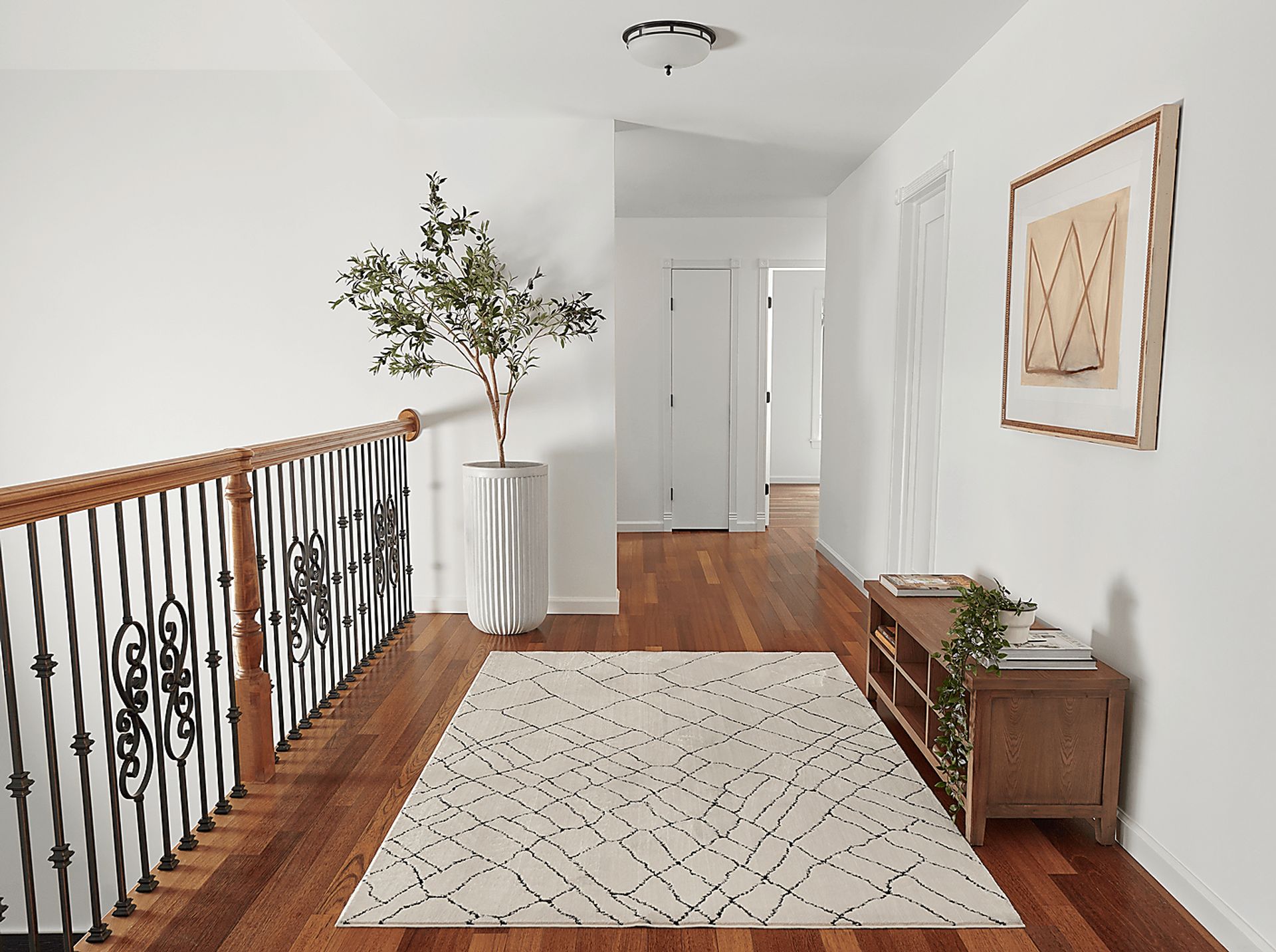Andie Off-White 3'11 x 5'7 Rug - Image 4