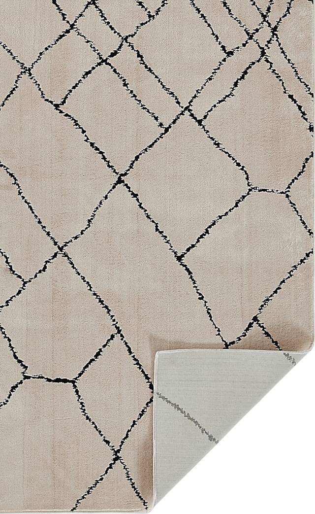 Andie Off-White 7'10 x 9'10 Rug - Thumbnail - Image 5