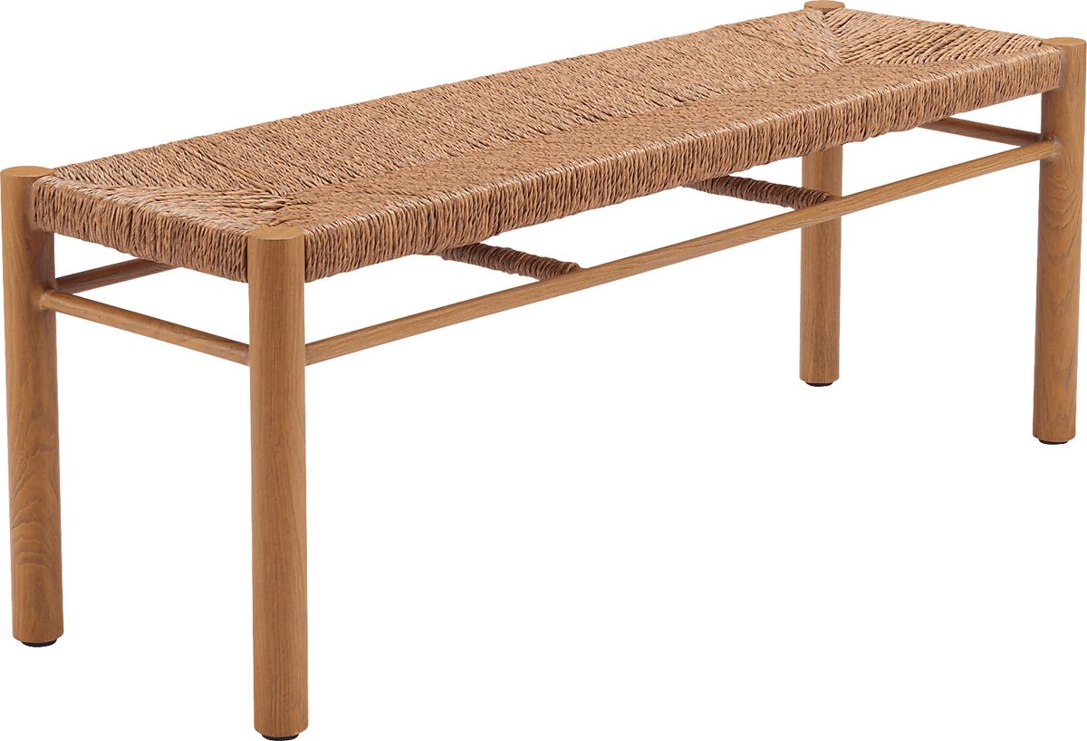 Andiisha Natural Light Wood Bench | Rooms to Go