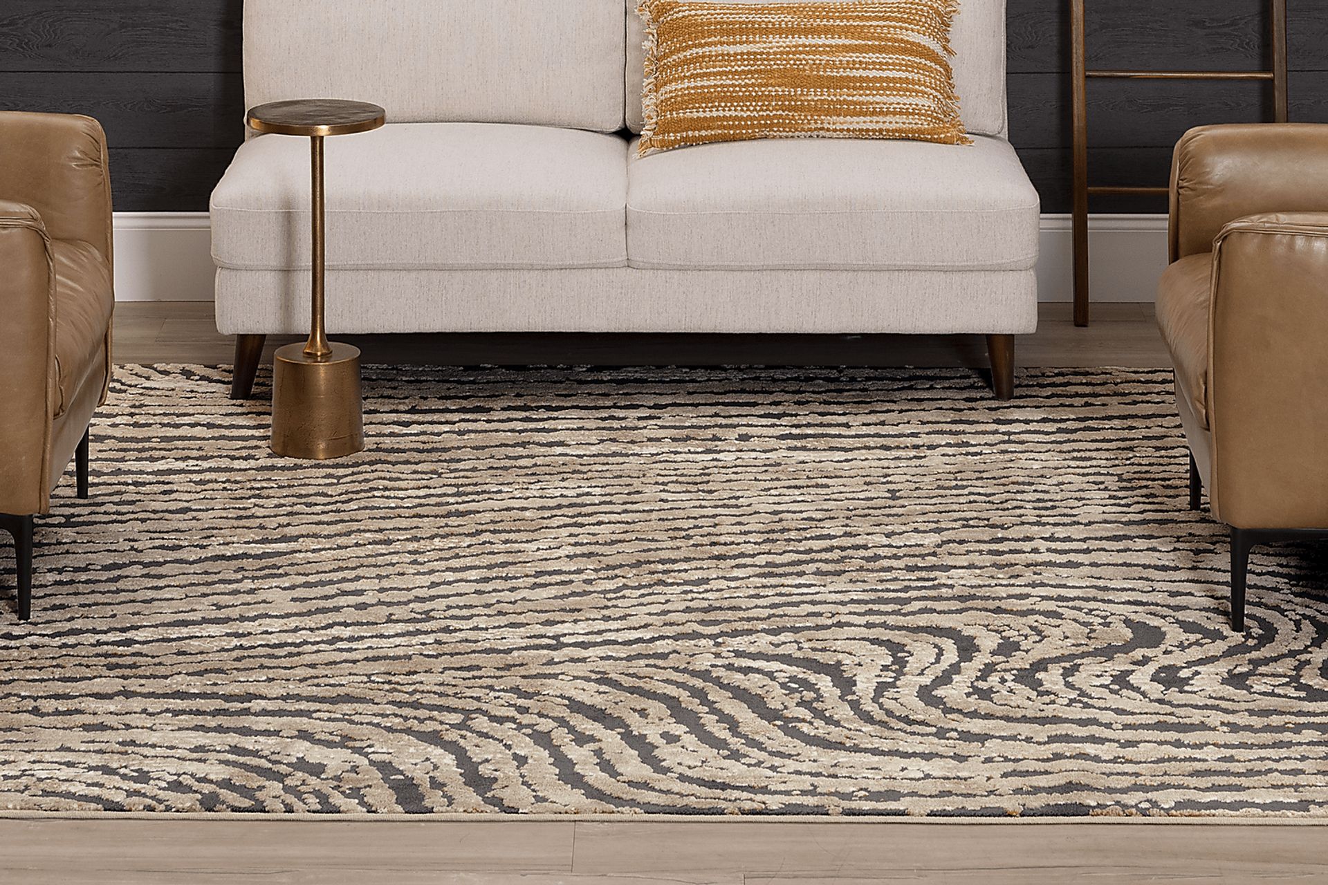 Andolina Gray 7'10 x 11' Rug - Image 2