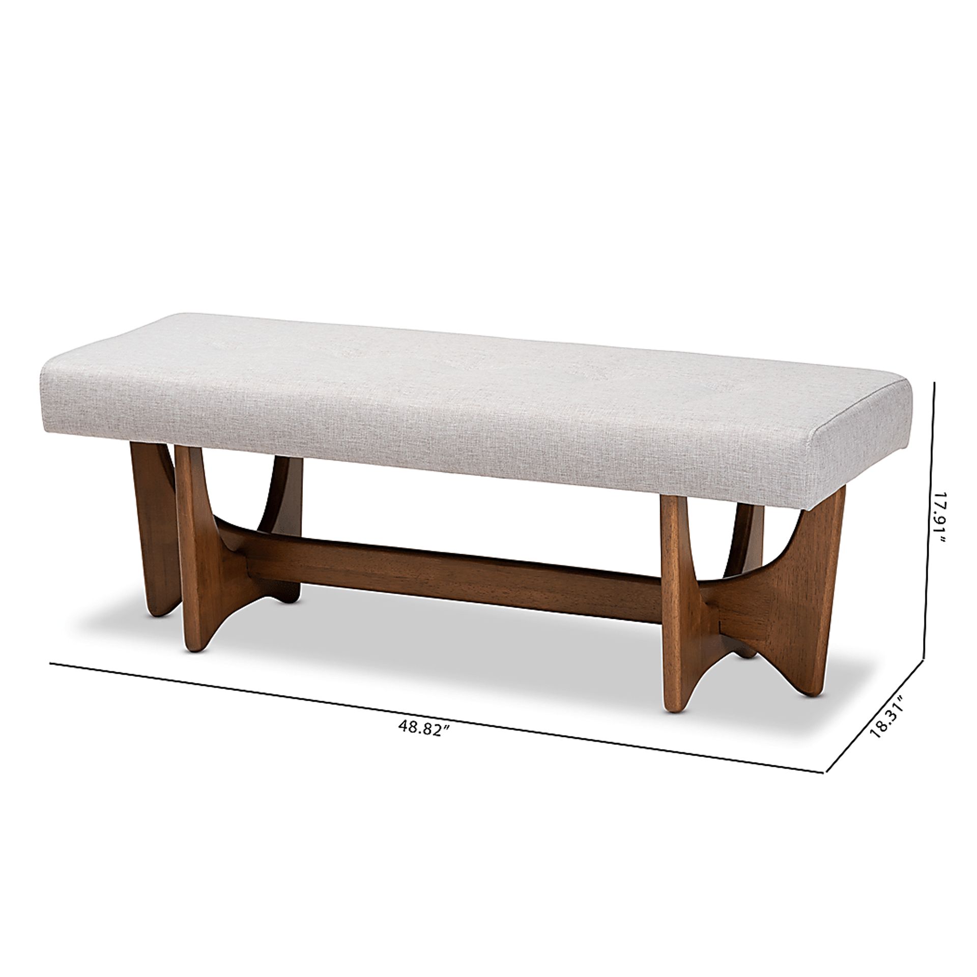 Andor Beige Bench - Image 8