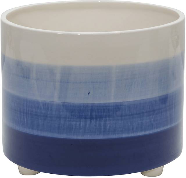 Andova Blue Planter, Set of 2 - Thumbnail - Image 3