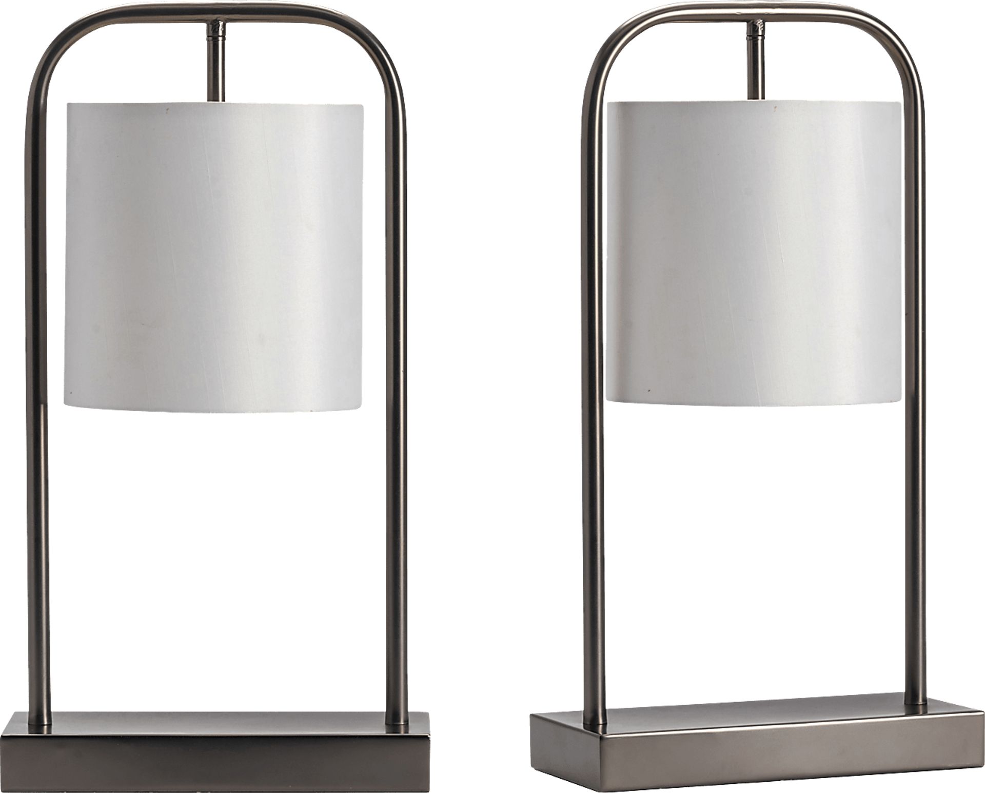 Andreas Point Gunmetal Lamp, set of two - Image 1