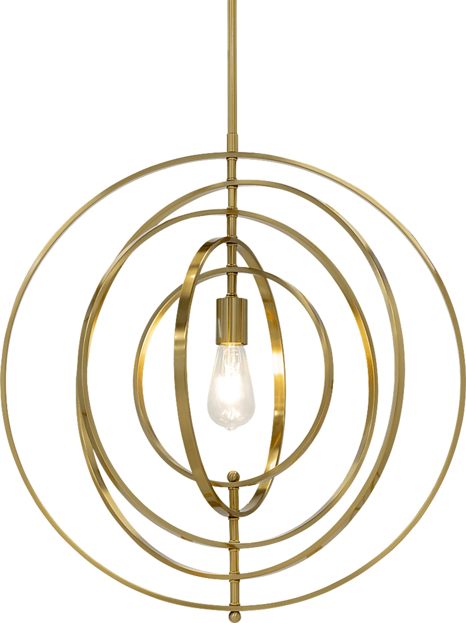 Andrews Place Gold Chandelier - Image 2