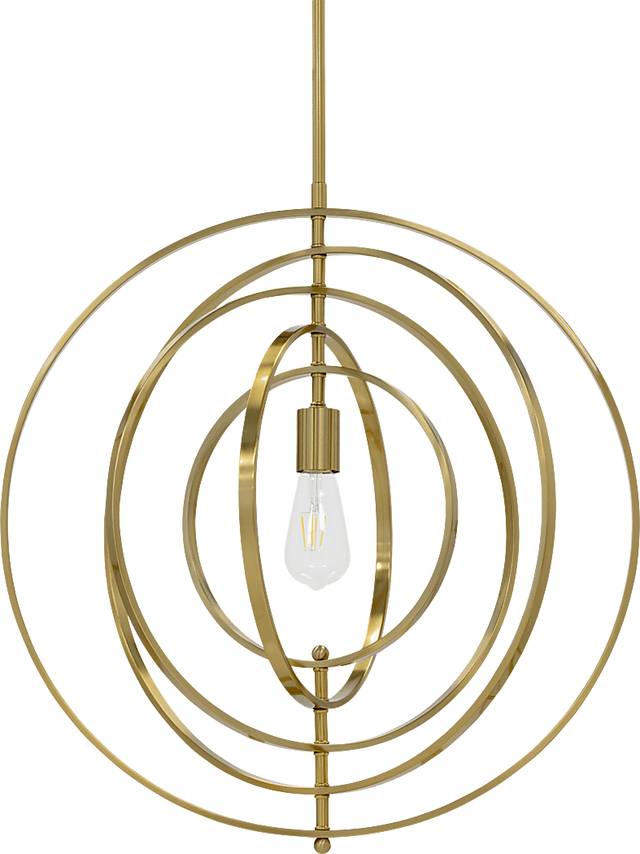Andrews Place Gold Chandelier - Thumbnail - Image 1
