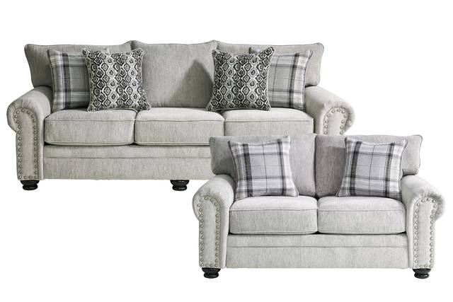 Andrina Avenue Gray 2 Pc Living Room - Thumbnail - Image 1