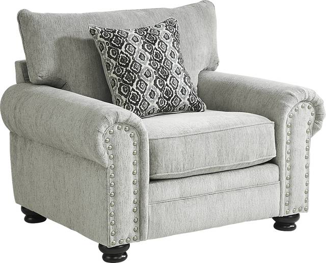 Andrina Avenue Gray Chair - Thumbnail - Image 1