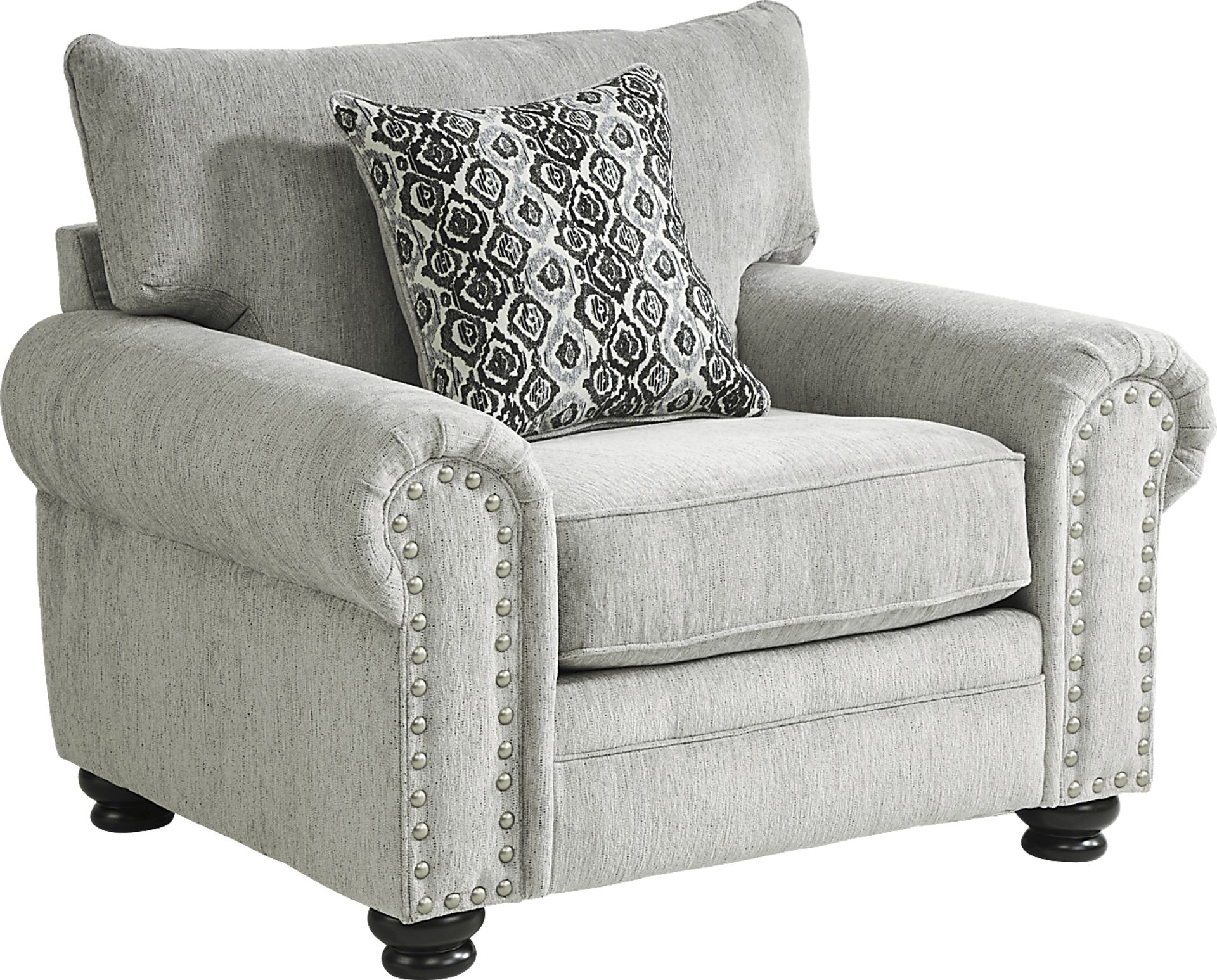 Andrina Avenue Gray 8 Pc Living Room - Image 4