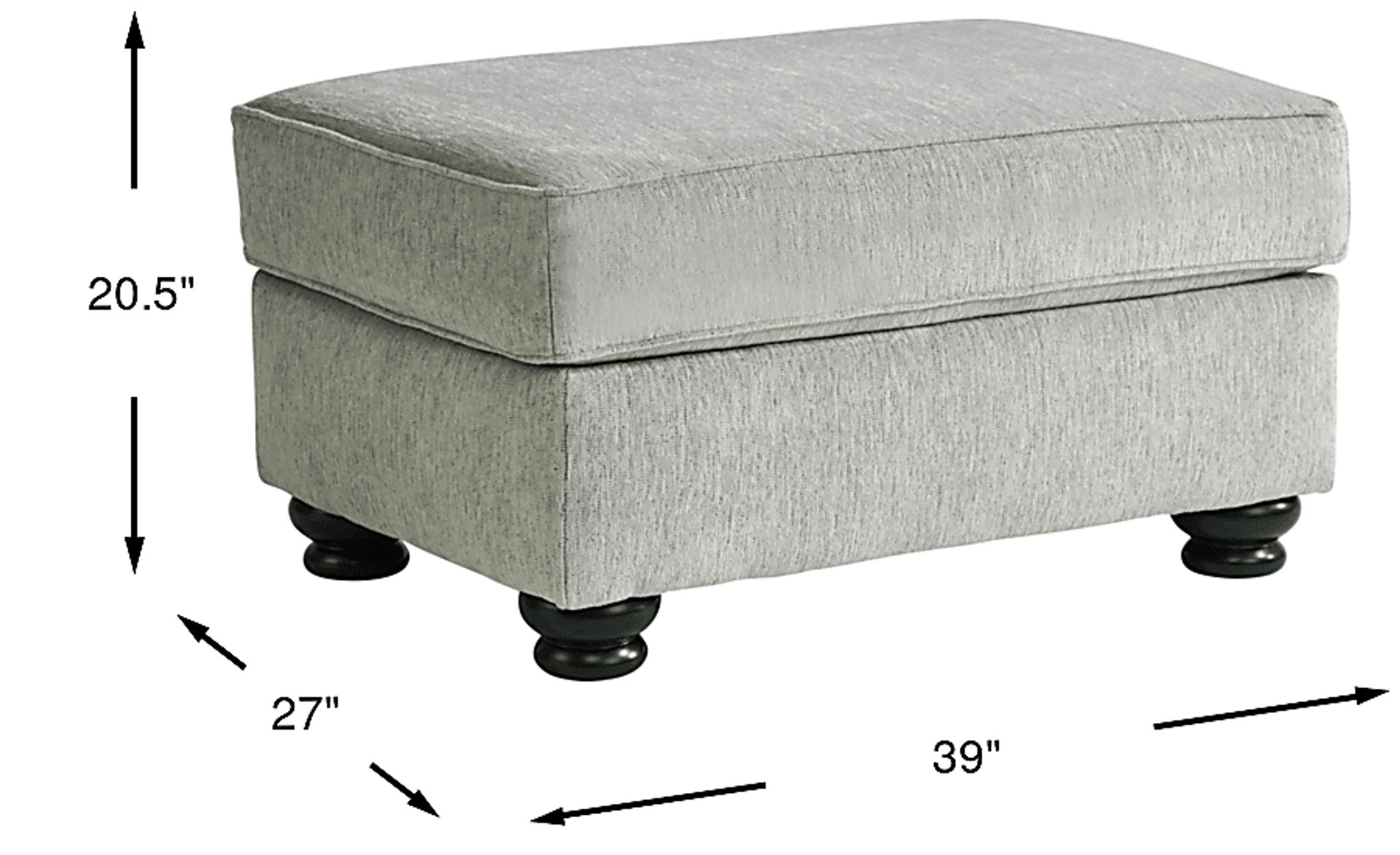 Dimension Image. Please refer to the Dimension Tab on this page for dimension details.