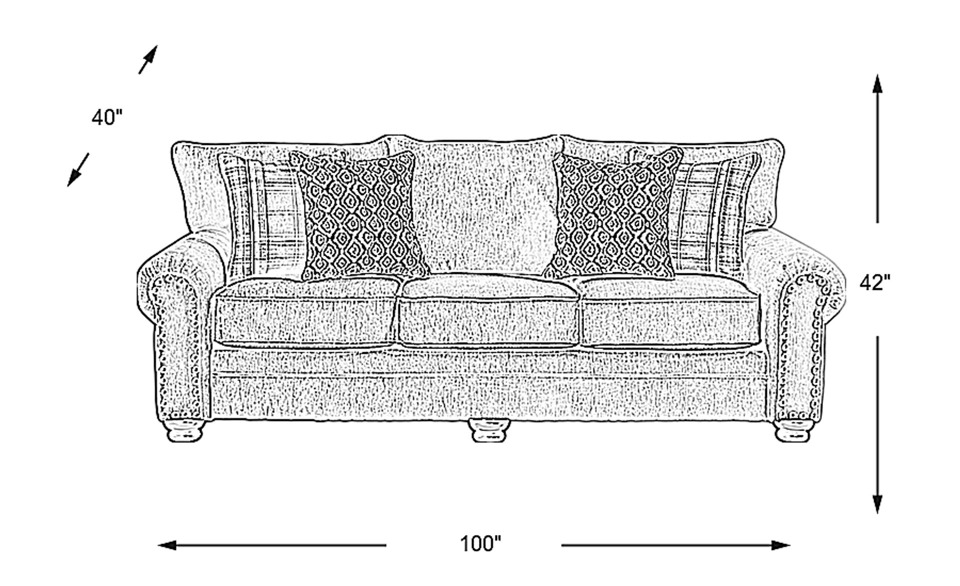 Dimension Image. Please refer to the Dimension Tab on this page for dimension details.