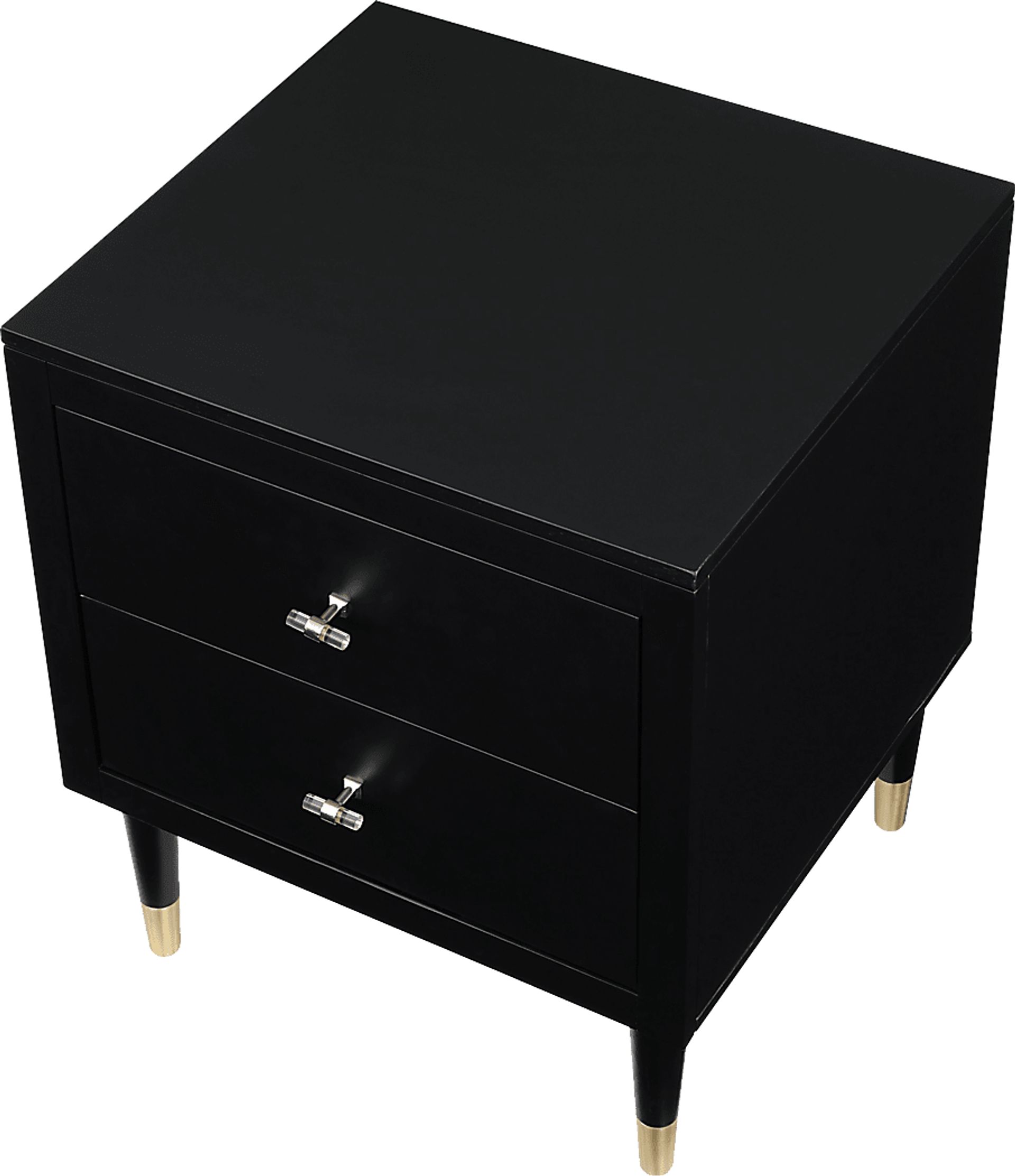Andring Black Nightstand - Image 4