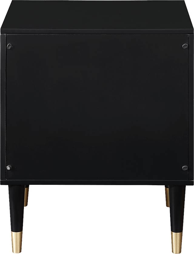 Andring Black Nightstand - Thumbnail - Image 5